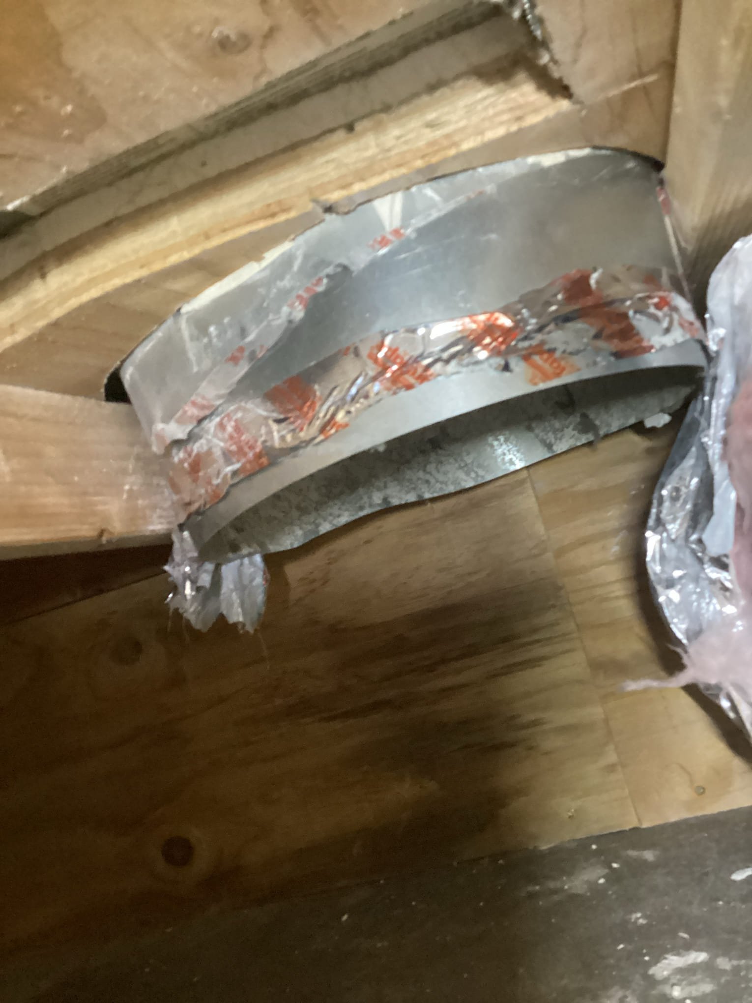 Estimate to cut in new filter return grille. Cut drywall in garage and install duct board under Fau. Remove and seal duct going into the bottom of Fau and use under Fau as return box. 