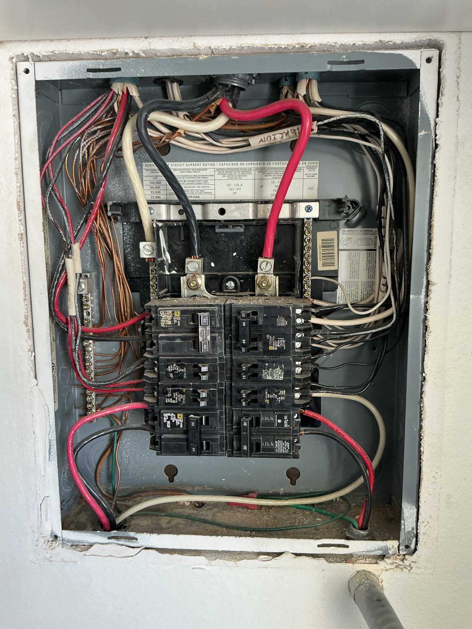 Arrived for a complimentary electrical home safety inspection. During inspection of breakers I found a Non UL listed 40 amp breaker in the panel. Non-UL certified circuit breakers are unsafe because they lack rigorous safety testing, fail to trip during overloads, and use inferior materials. This can lead to severe electrical fires, severe shocks, and equipment destruction.
During inspection of the bonding and grounding system I could not verify that the hot and cold water lines were bonded. Bonding water lines is essential to prevent electrical shock and ensure circuit breakers trip safely during an electrical fault.
When inspecting the exterior outlets I noticed 3 that did not have bubble covers. Bubble covers protect exterior outlets by creating a deep, weatherproof dome that keeps rain, snow, and debris out of the receptacle even when an electrical cord is actively plugged in.
Lastly when I was inspecting the main panel I did not identify surge protection for the home. A whole-hous