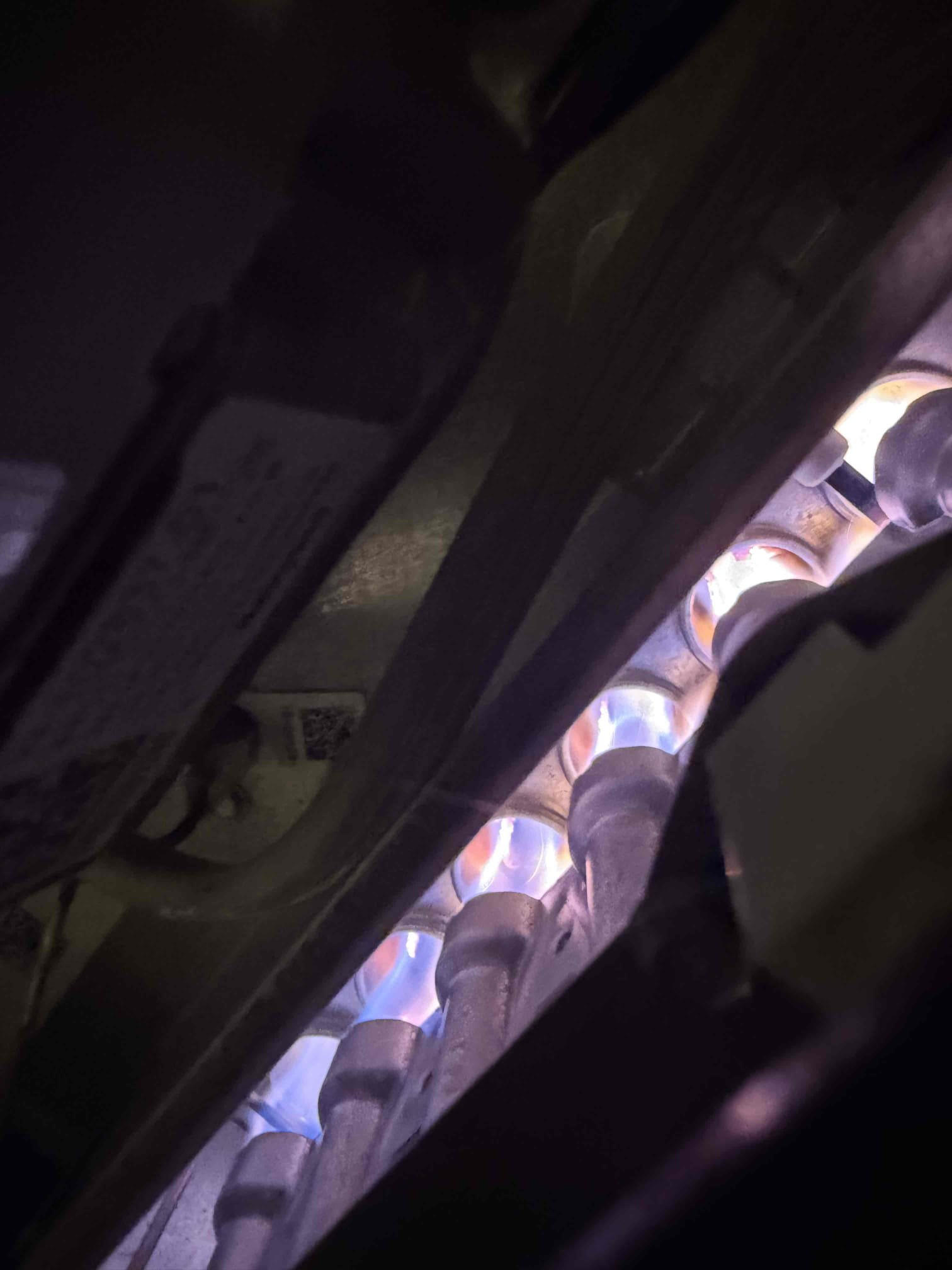 Performed an inside safety maintenance on a Lennox furnaces. Filters located in hallway ceiling, attic access located in hallway, changed 20x30 & 14x14 filter, flushed condensation line, on fau followed sequence of operation, checked for amperage and voltage, checked for blower speed, check for any loose connections, check for carbon monoxide, check for temperature rise, check for capacitor, everything within range also cleared dust accumulated inside electrical component. Systems are working within specifications in heating at the time of maintenance.