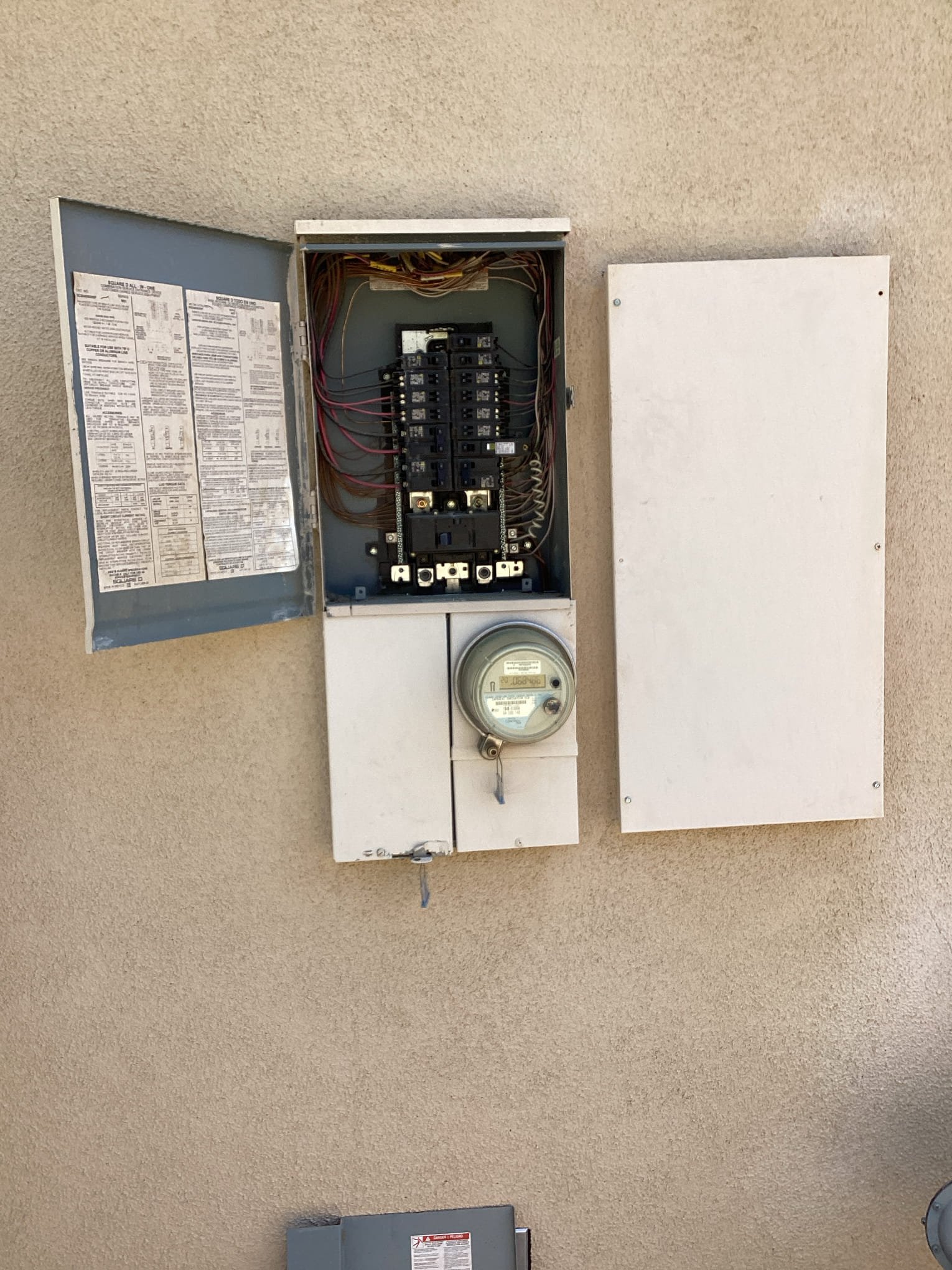 Arrived at customer’s home to diagnose bathroom outlets non op after customer used hair dryer. Found that breaker for bathrooms was in the tripped position, but did not look like it. Removed breaker, cleaned dirt out, and reset breaker to restore power to circuit and resolve issue.