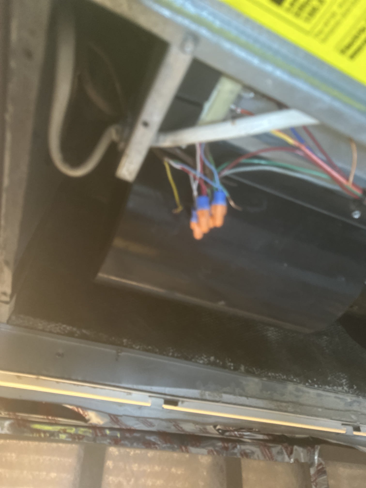 Upon arrival, found the indoor equipment operating; however, the outdoor equipment was not running Verified proper 240V supply to the contactor and found the contactor was not engaging. Measured 22V at the contactor. Disconnected the low-voltage wiring and verified proper voltage from the outdoor control board. Applied 24V directly to the contactor, allowing the outdoor equipment to cycle on.
Upon further inspection, found the system completely flat on refrigerant, preventing proper cooling operation.
Recommendations: Will provide the member with repair and equipment replacement options for review. The system is currently not cooling properly.