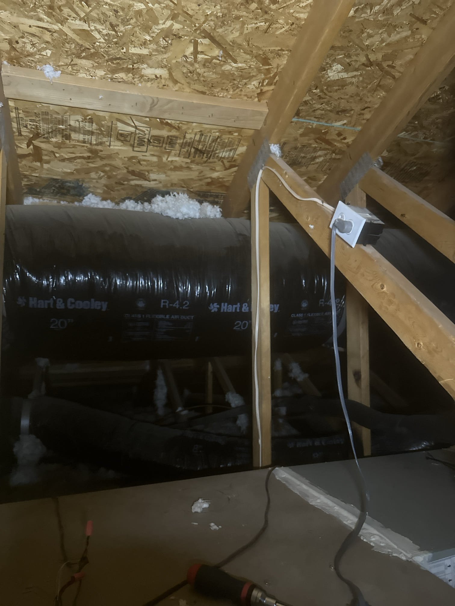 Indoor Equipment Maintenance & Safety Check
Equipment: York natural gas heating system
Location: Attic
Age: Older equipment, beyond its expected service life
Additional Equipment: Newer American Standard cooling equipment
Performed indoor equipment maintenance and safety inspection on the older York system located in the attic.
Replaced the 20 × 30 filter located in the ceiling return.
Inspected and verified proper operation of the inducer draft motor.
Checked electrical voltage and amperage.
Inspected burners and verified proper ignition and heating sequence of operation.
Checked system static pressure and gas pressure.
Measured heating temperature rise and verified heating performance.
Inspected ductwork and verified connections were secured, attached, and in good condition.
Cleared the condensate line through the Jones valve. Unable to locate the exterior condensate termination.
Cycled equipment in heating and verified proper operation.
Checked thermostat and confirmed proper operat