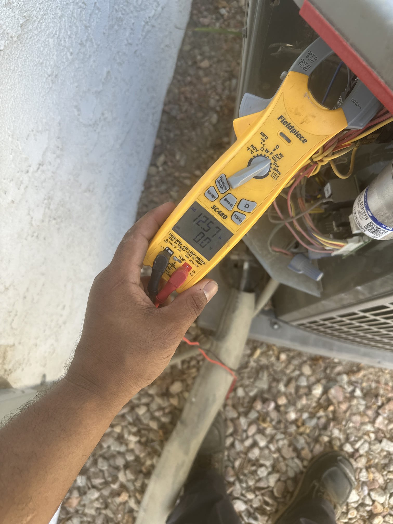 Performed a one-time precision tune-up on two American Standard split-system heat pumps in preparation for the fall season.
System 1 – American Standard (2023)
Outdoor Equipment: Model 4A6H4036N1000AA
Serial Number: 230656HJ4F
Indoor Equipment: Model POV8000M40SCAA
Serial Number: 2320229YJG
System 2 – American Standard (2023)
Outdoor Equipment: Model 4A6H4048N1000AA
Serial Number: 23075UYKKF
Indoor Equipment: Model POVC000M50SCAA
Serial Number: 232443RMJG
Maintenance Performed:
Cleared electrical components of dust and debris and inspected electrical connections. Verified proper voltage and amperage readings and confirmed capacitors were within manufacturer specifications.
Cleared condensate drain lines on both systems. Cycled equipment in cooling and verified proper operation, with temperature splits of 20°F and 21°F.
Cycled both systems in heating and verified proper operation and adequate temperature rise. Washed both outdoor condensing coils and verified thermostat operation.
Membe