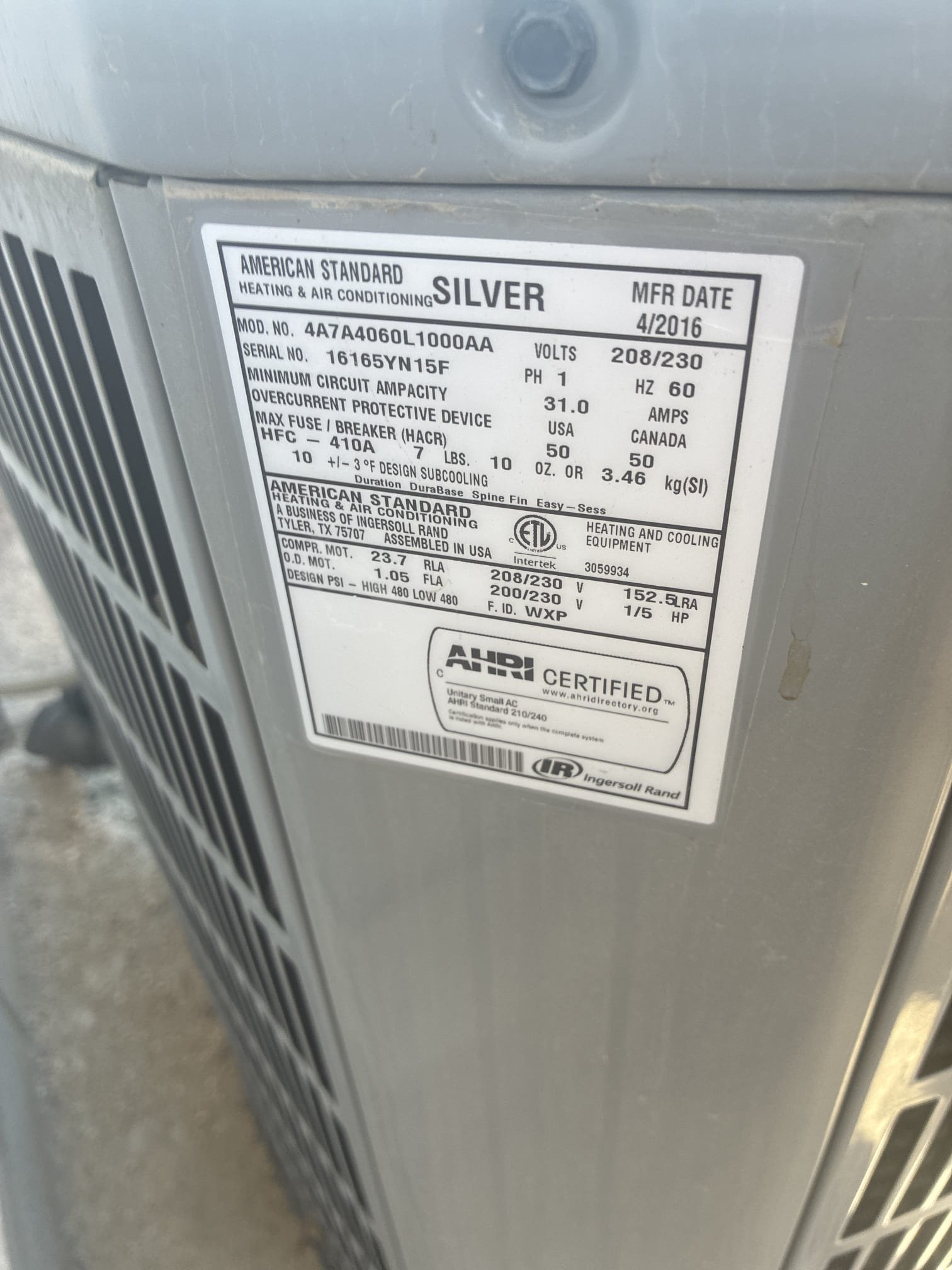 Perform leak check with electronic leak detector to isolate leak. This is step one. Found leak inside evaporator coil, see video. Client would like to just replace coil. Office to call and schedule.