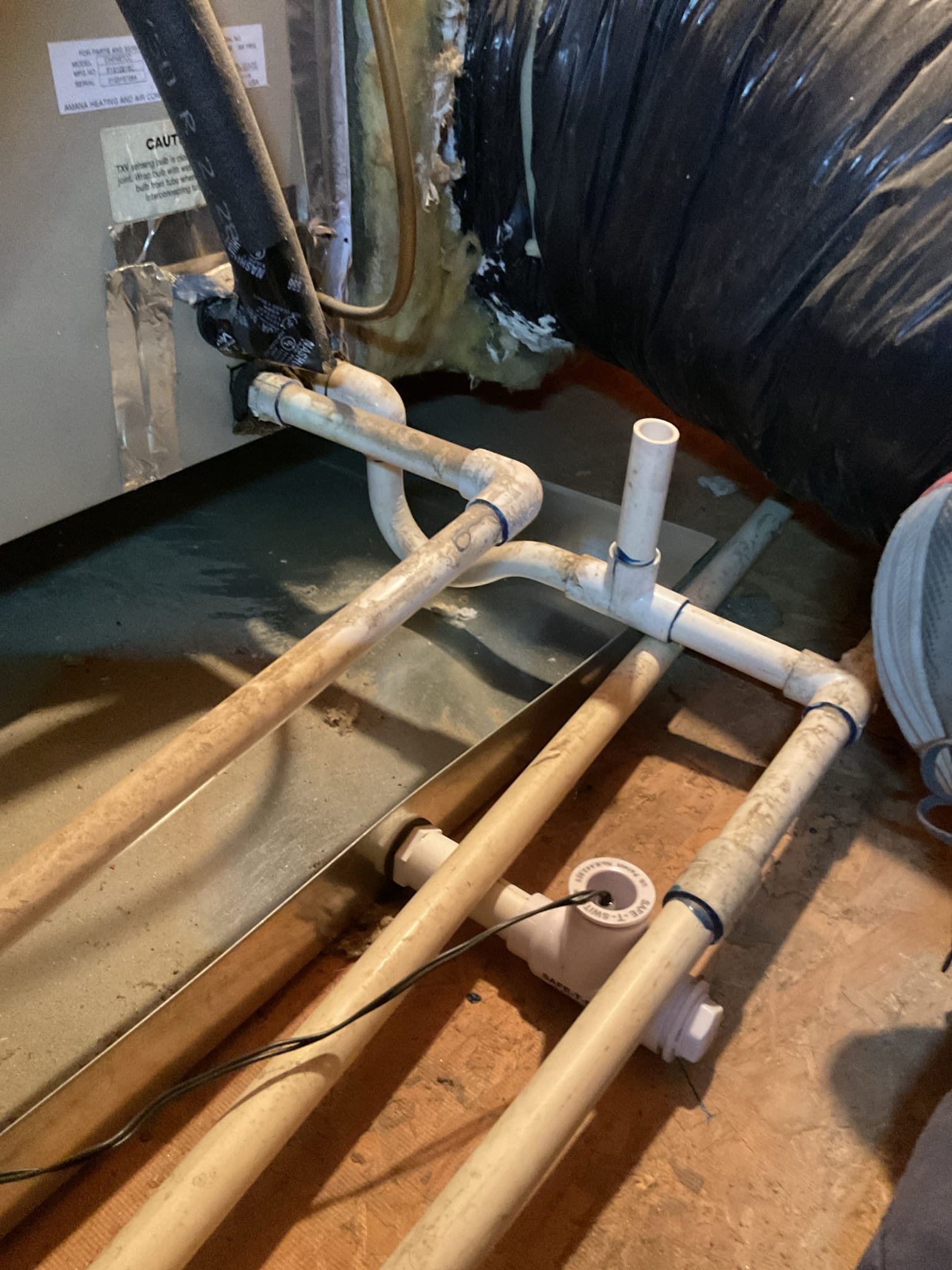 Rancho Mirage, CA - Performed an indoor safety inspection and maintenance on two gas furnaces, installed in the attic. Both pieces of equipment executed the sequence of operation in heating, with no carbon monoxide detected. Checked blower capacitors and motor amp draw under full cooling load. Checked temperature heat rise, cleaned mechanical platform of dust/debris and replaced filters. Pre-booked next service. Both system systems are operating according to manufacture specifications. 