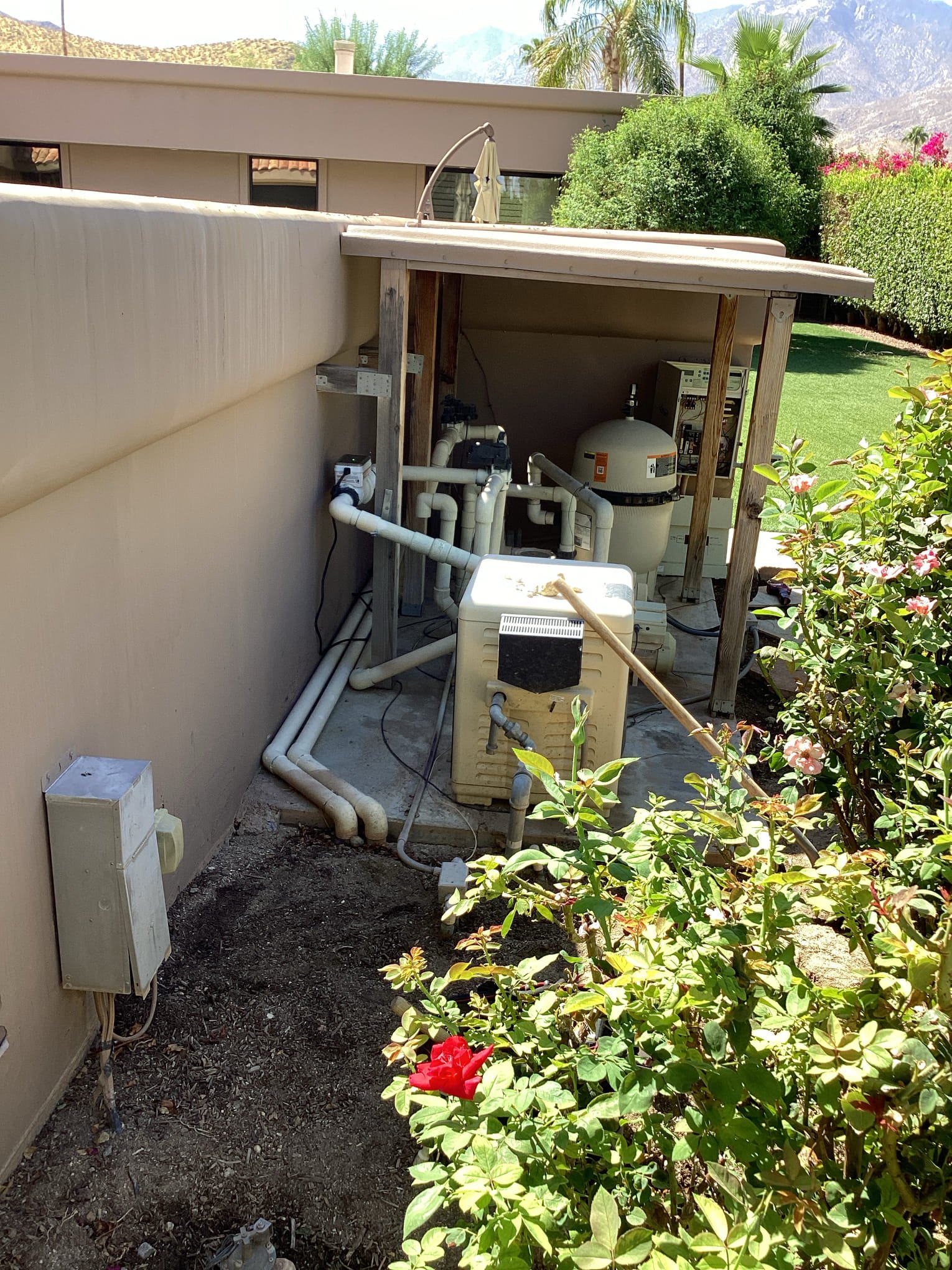 Arrived at customer’s home to diagnose outlets non op since our last troubleshoot attempt. Found that there was not proper power being provided at both gfci outlets. Both outlets served exterior landscape lighting, so I came up with a plan to eliminate one transformer from line, and connect string of lights to other transformer. Will also set a new outlet off of pool panel for landscape lighting. Will also retrofit two fluorescent fixtures to led in customer’s closet. Gave customer a price for all work and it was approved.