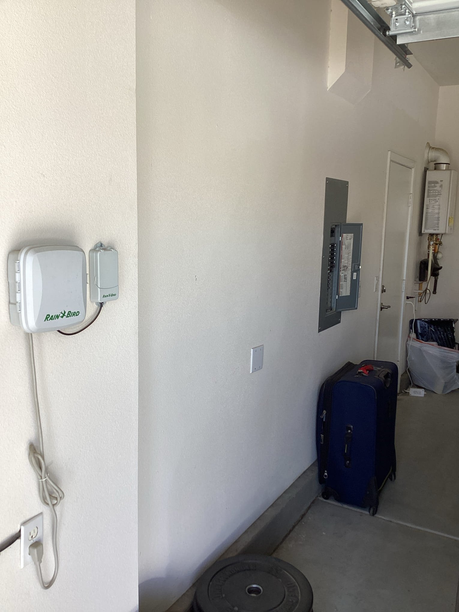 Gave customer a price for installing an EVC charger on main breaker panel directly behind panel.