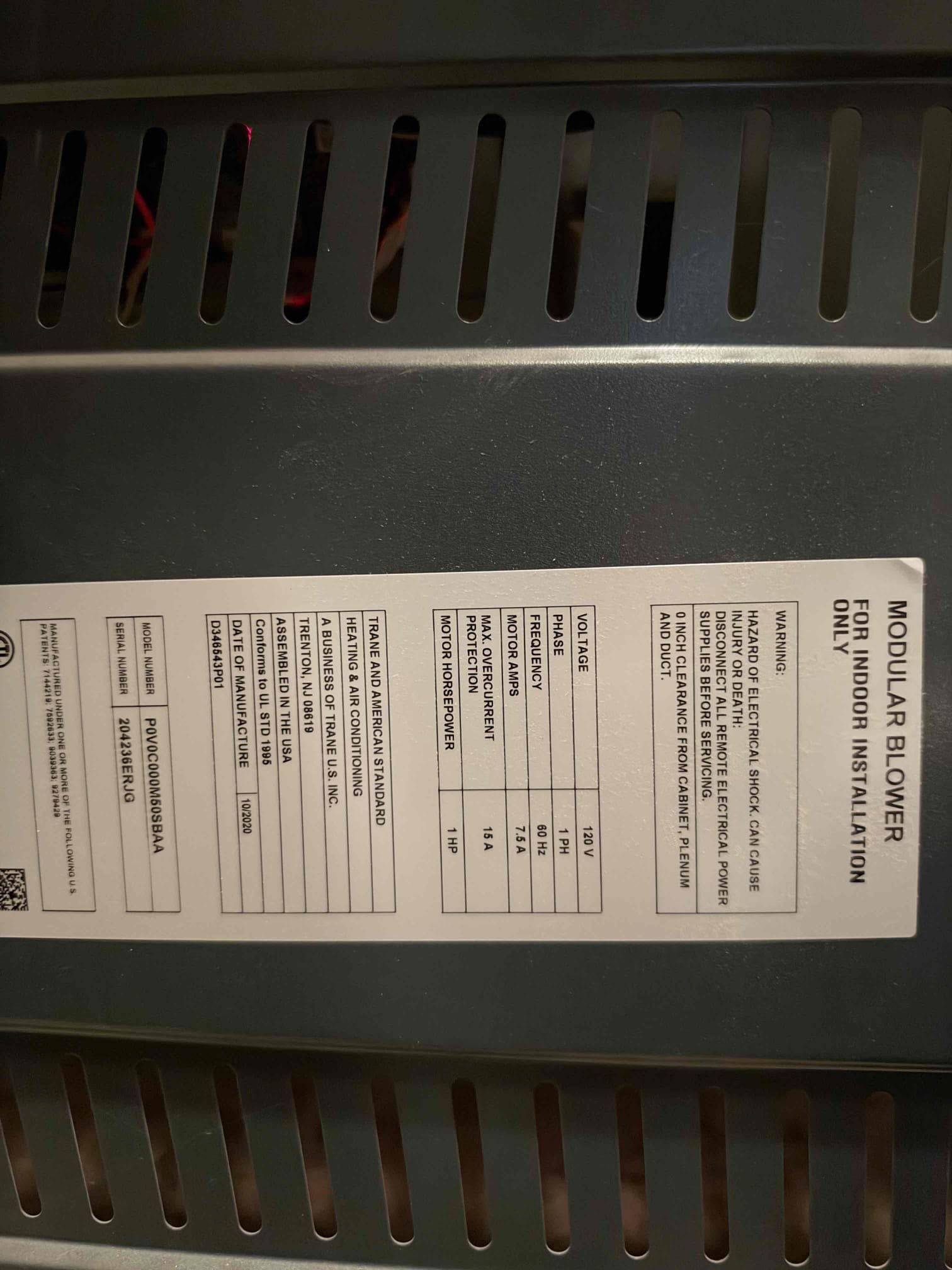 Maintenance on a TRANE 5 ton horizontal heat pump. Attic access located in master bedroom closet. 20 x 30 filter located in hallway. Condensation line is cleared filters changed. Honeywell thermostat working properly. Check system sequence of operation. Check compressor amps, check motor amps, check, capacitor, check fuses and disconnect box, checked Freon and temperature split. Verified all electrical and safety at FAU. System is working per manufacture spec. Client renewed bi-annual maintenance. Schedule next maintenance visit.