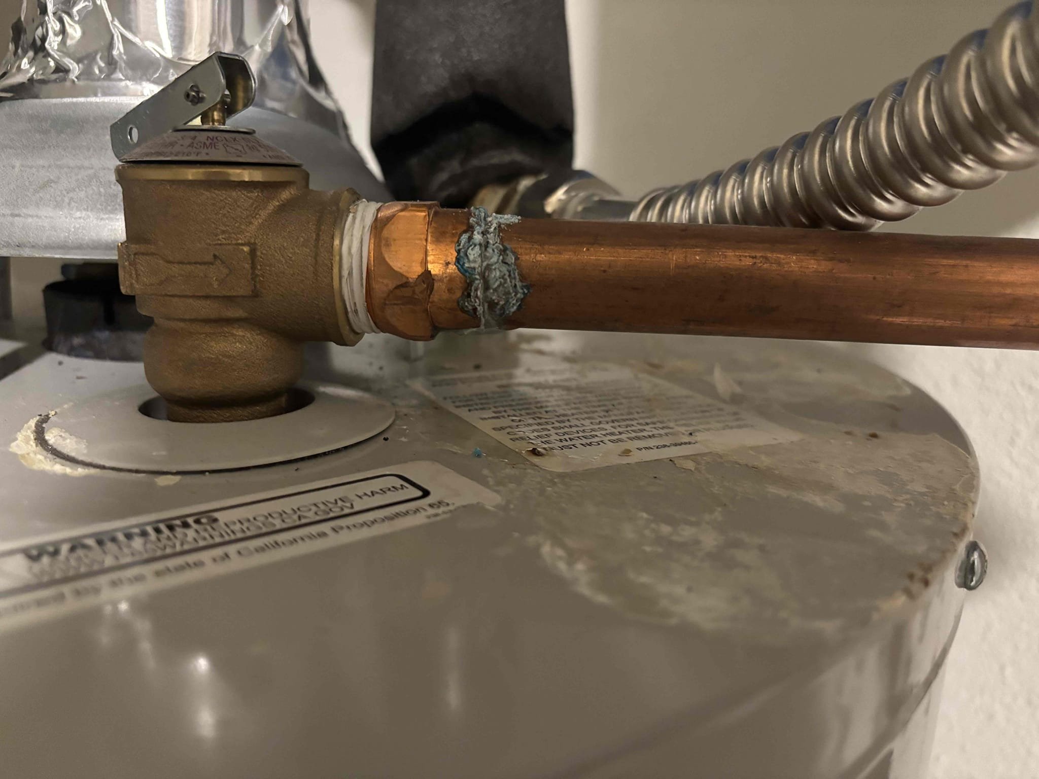 Informed management team on issue that is occurring. Very slow drip coming from connection point inform management team on when Client will be available to have someone come back out and fix problem. System is very slow slowly dripping from connector point.