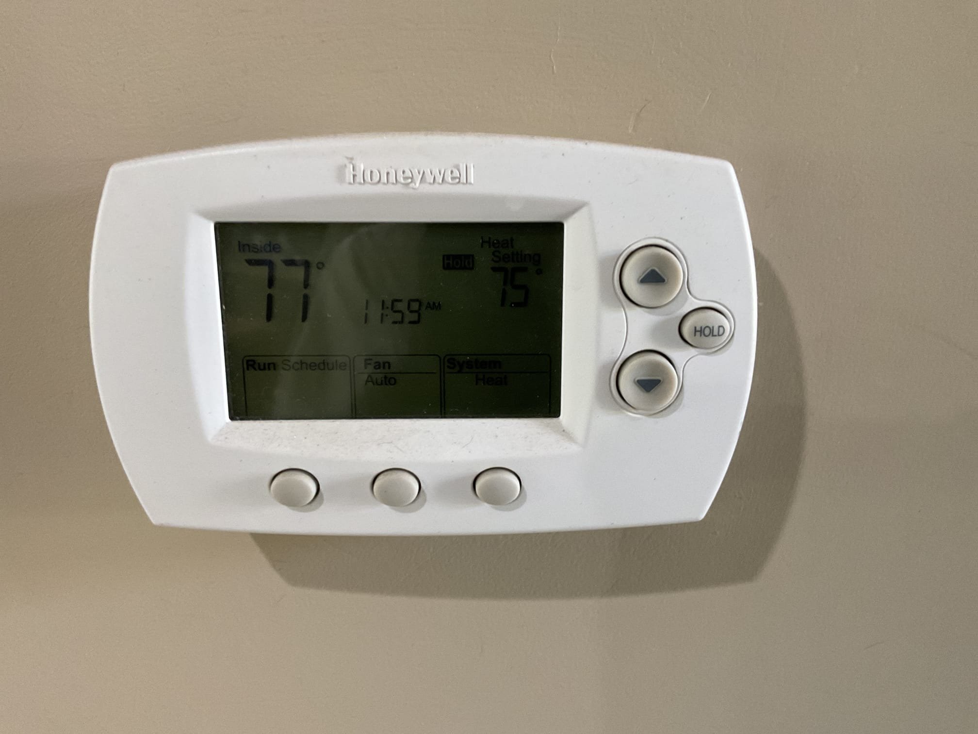 Indoor unit safety inspection and maintenance. Cleared condensate, replace filters and cleaned mechanical platform of dirt/debris. Replaced blower capacitor – paid via CC. Equipment executed the sequence of operation in heating with no carbon monoxide detected. Checked temperature heat rise, blower motor amp draw and static pressure readings. Thermostat: good. Pre-booked outdoor unit service. System is functioning according to manufacturer specifications. 