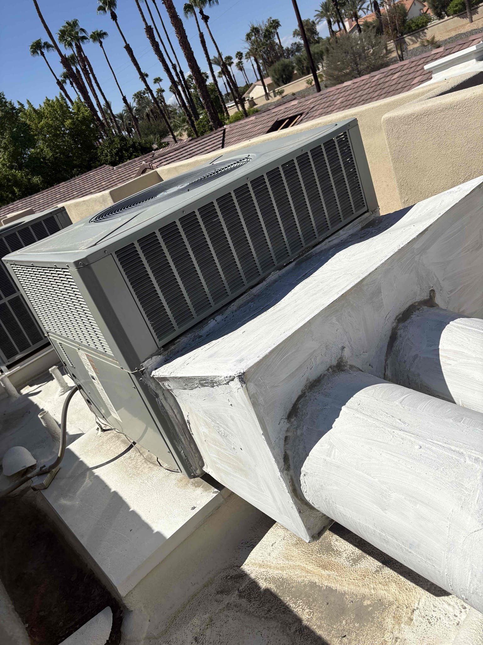 Today’s maintenance consisted of one package unit located on the roof. I first begin with replacing the 20 x 30 filter. Thermostat is properly calling for cooling. Amps checked out checked capacitor temperature split is accurate. Condensation line is draining properly. Overall system is cooling and operating to the manufacture specs following with the heating components also testing out safely. Overall system is operating to the manufacture specs at this time of today’s maintenance. 