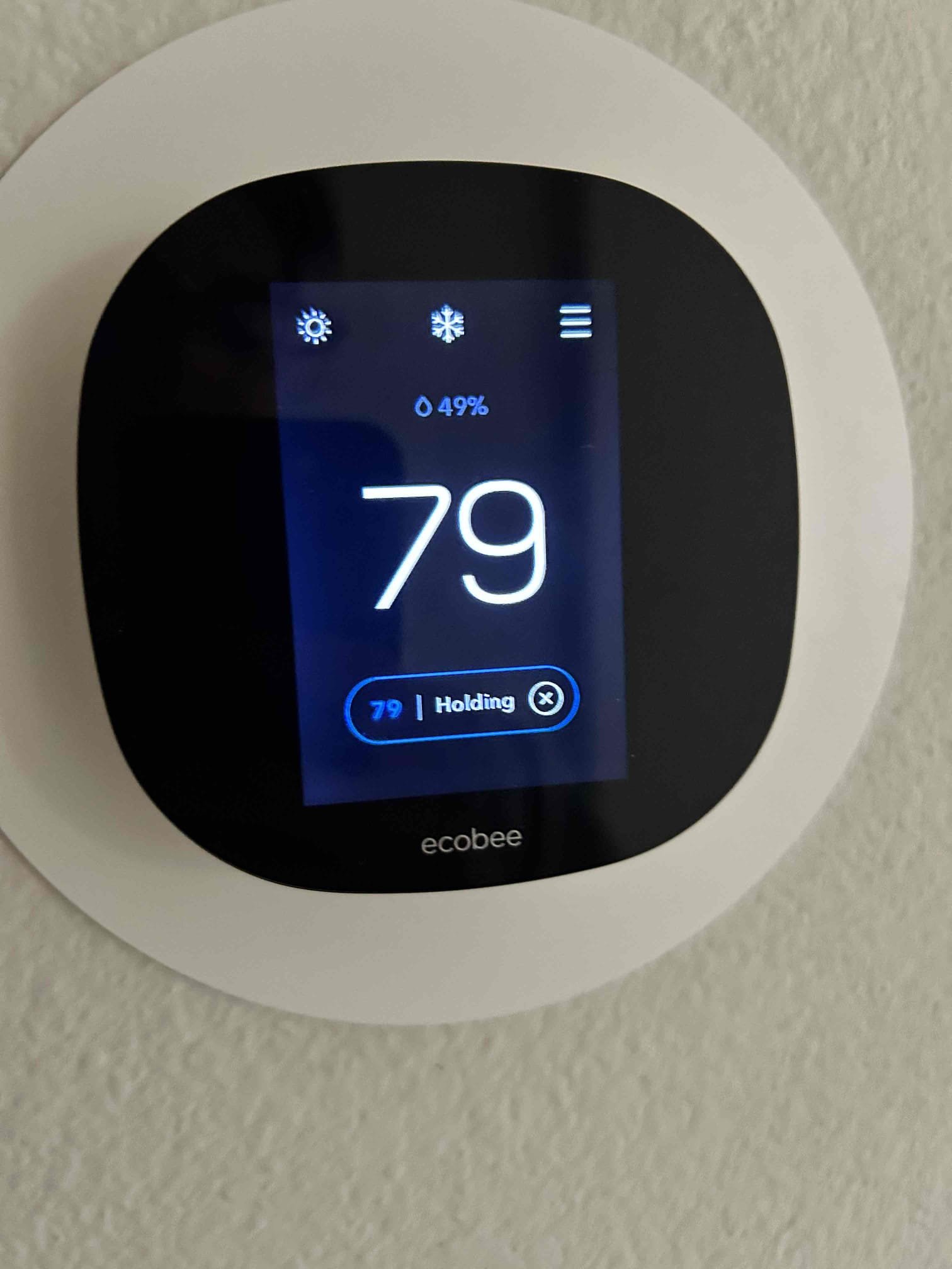 Performed annual maintenance on the indoor and outdoor on day nnnight split system equipment.

* Replaced the 20 × 25 air filter located above the garage.
* Checked the ecobee thermostat and verified the cooling range.
* Performed operational checks on the system, including safety switches, gas valve, blower motor, and related components.
* Cycled the cooling system and checked the compressor, blower motor, capacitor, and associated electrical components.
* Thoroughly cleaned the condenser coils.
* Inspected the equipment and verified proper operation.

System is operating properly at the time of service.