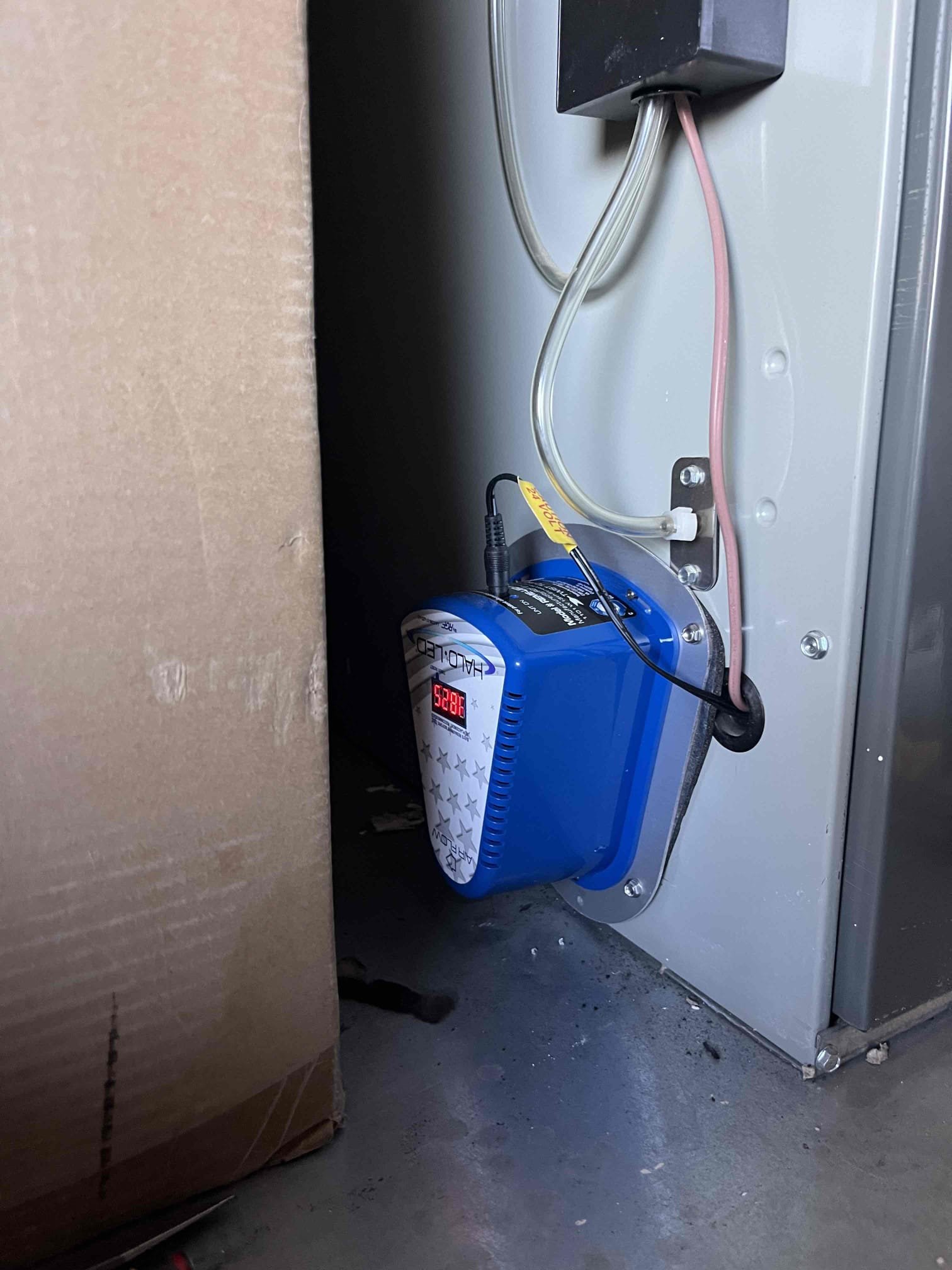 ❄️🔥💨
Semi annual HVAC fall service
Replaced filter filters throughout the house/ceiling mounted
Cycle equipment followed system, sequence of operation
Furnace set to test mode, checked burners, gas, pressures, heating safety sensors, and blower motor amps
Condenser checked condenser fan motor, compressor, amps and voltage
Clear, condensation line
Replaced customer supplied batteries on all sensors throughout the house
Tested zones
Rinsed condenser coil
✅
Heating and cooling equipment checked out operational at this visit

Installed halo LED and tested device operations