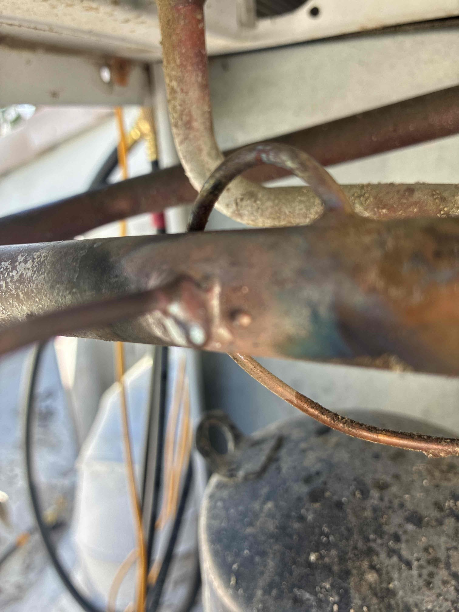 Estimate to replace restricted txv and filter drier. Pressure test system and pull vacuum. Recharge system 8.2 pounds of r410a. Installed and tested. Cycled system twice no issues. See pictures. Checked temperature split and have 20 degree split.