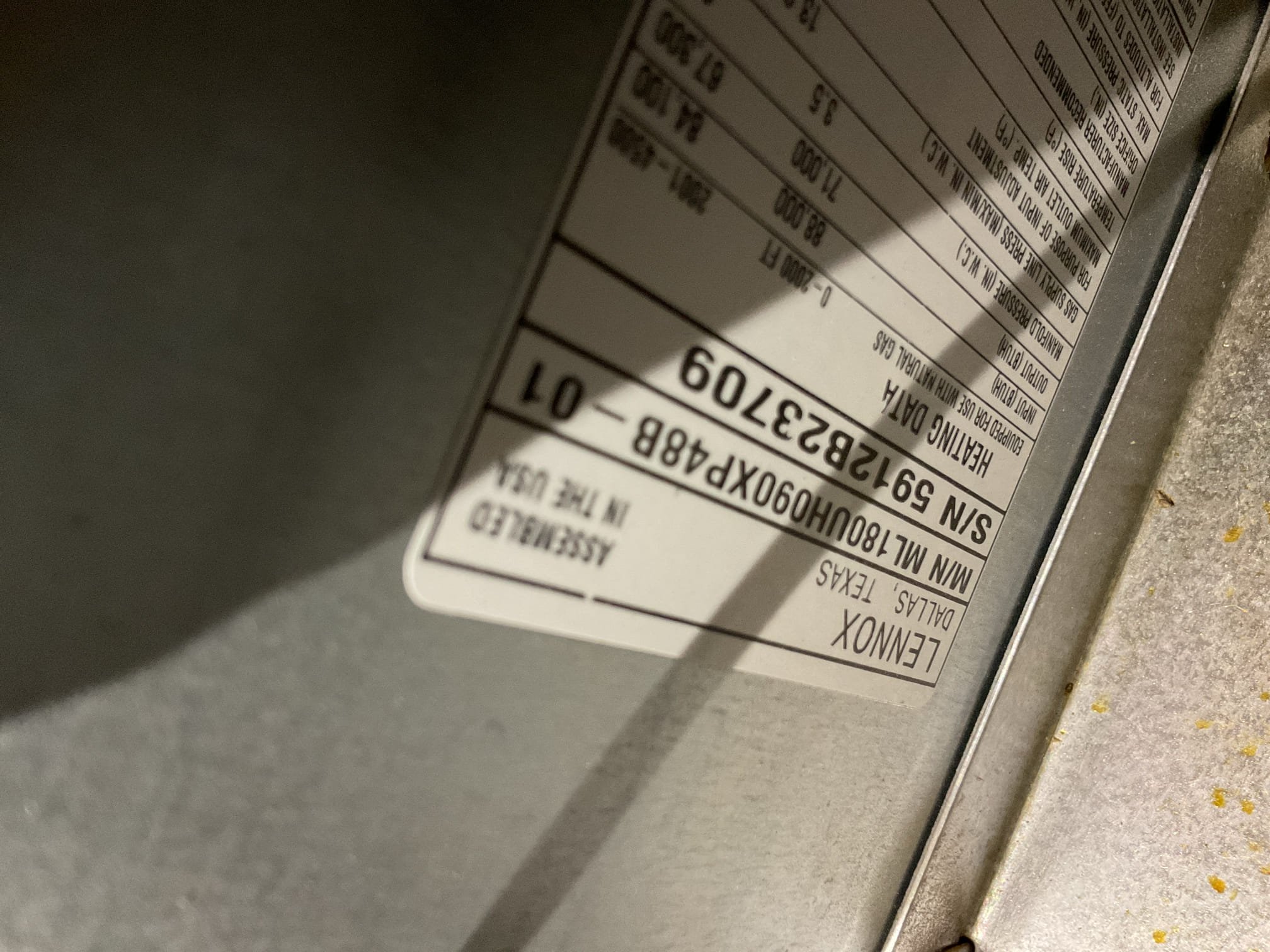 Indoor unit safety inspection and maintenance service. Confirmed primary line attachment, ensuring no leaks in condensate plumbing. Equipment executed the sequence of operation with no carbon monoxide detected in the home. Measured temperature heat rise.Checked static pressure, blower motor amp draw and measured capacitor. System is functioning according to manufacturer specifications.