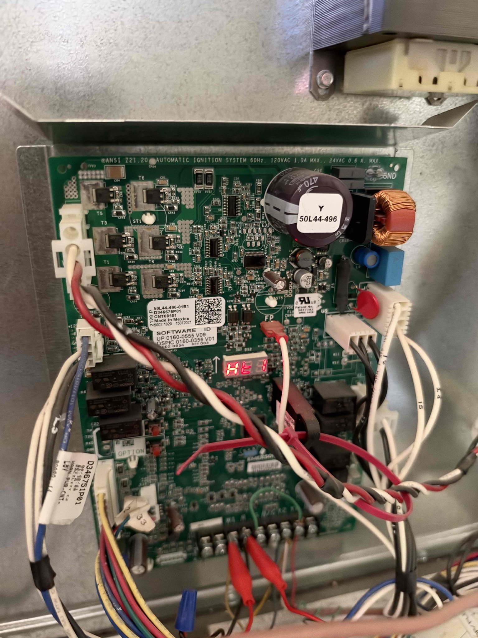Maintenance on an American Standard gold series 4 ton upflow split system. FAU located in garage 20 x 25 filter at FAU. Condensation line clear filter changed. Honeywell thermostat working properly. Check system sequence of operation. Verified all electrical and safety. Checked pressure, switch, checked inducer fan motor, checked flame sensor and igniter, check 24 V on gas valve. System is working per manufacture spec. 
