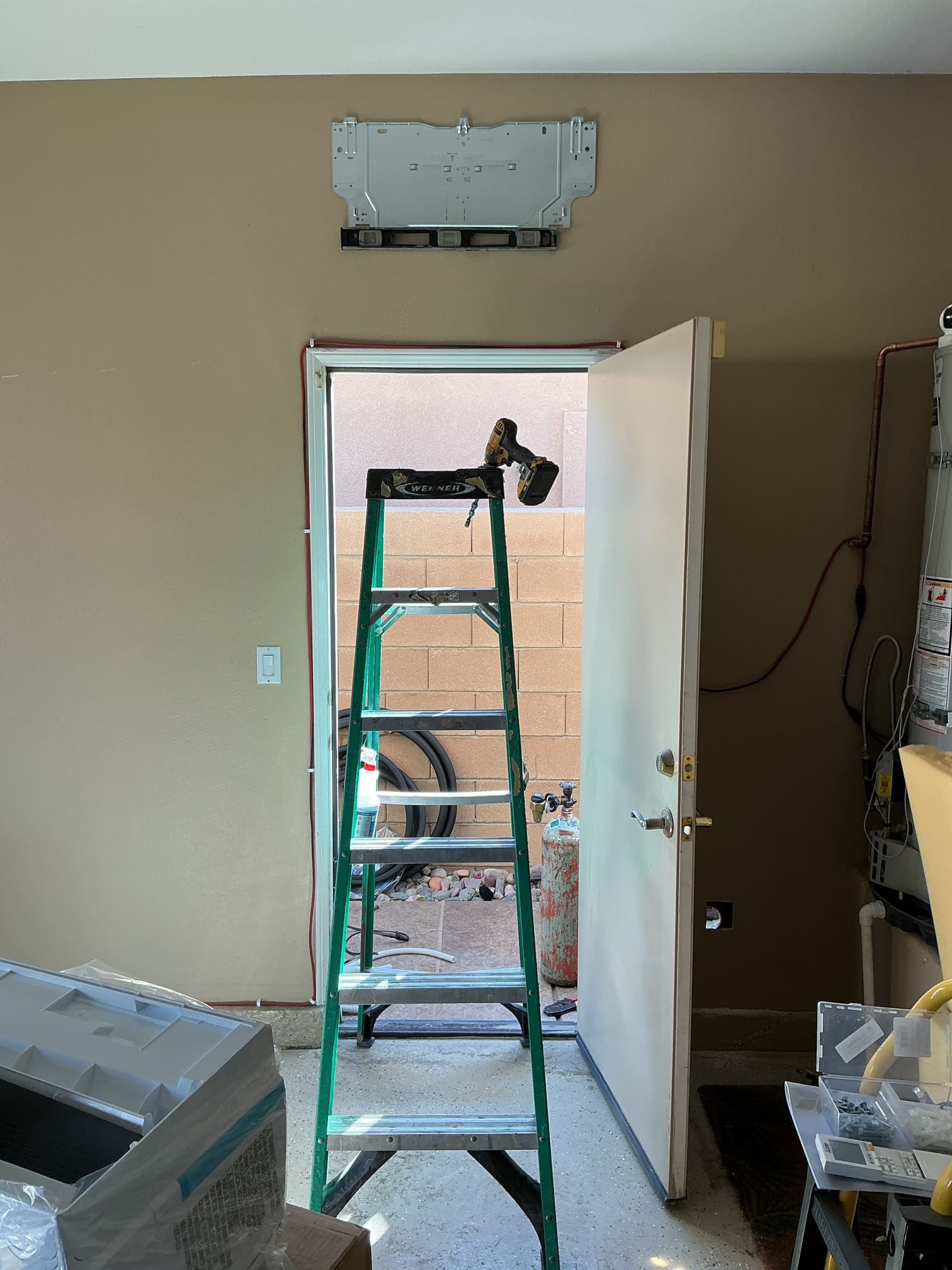 Indio, CA - Installing 2 ton 18 SEER Garage ductless estimate.