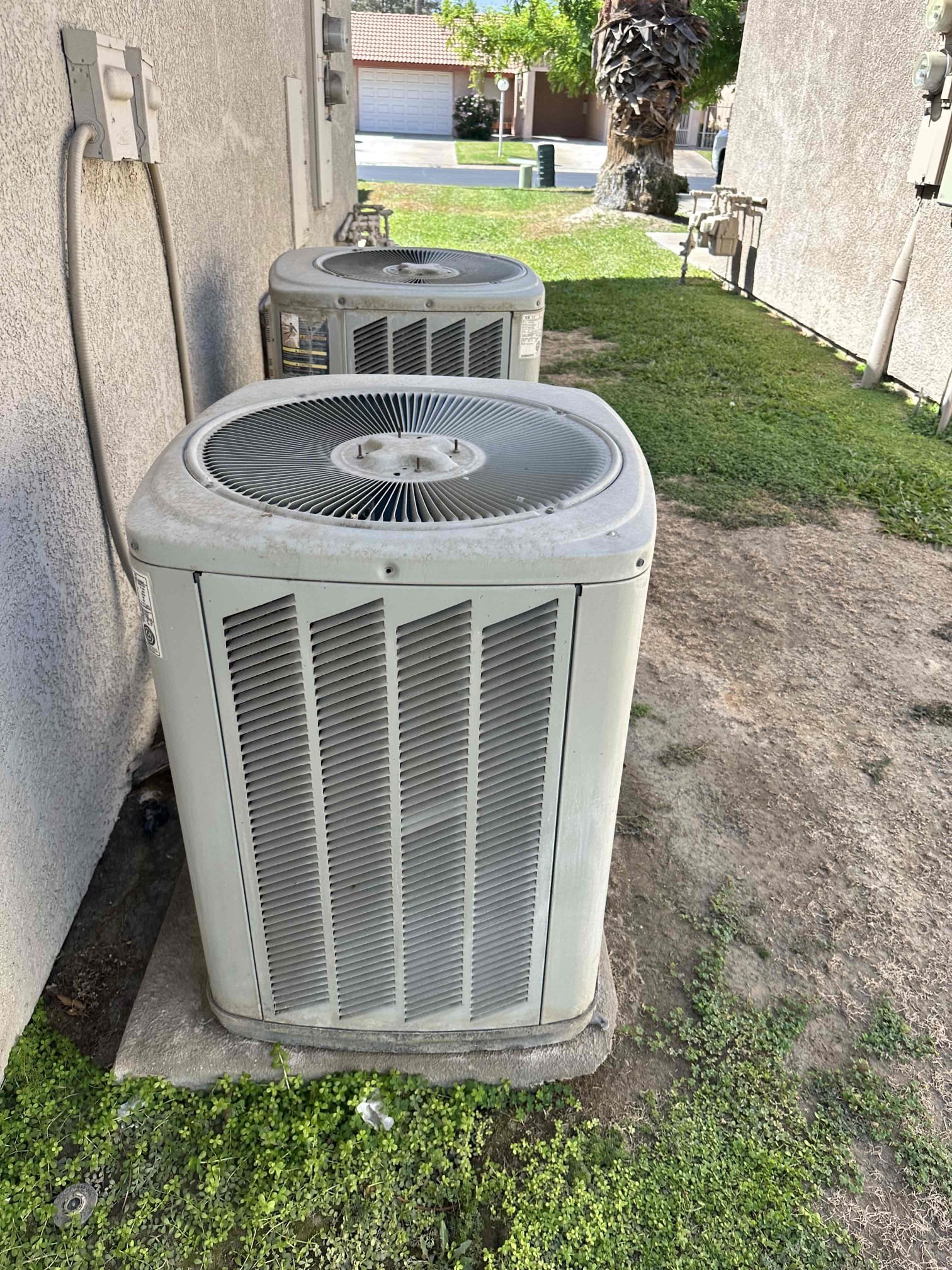 Indio, CA - After Diagnostic found leak in water pan in coil due to age of system we will be installing 17 seer Monday morning client is financing