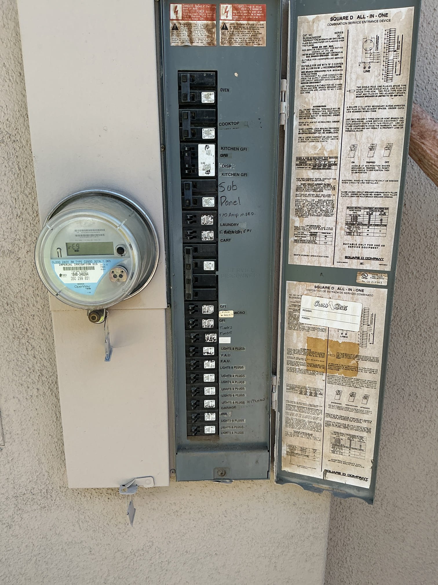 Gave estimate for EV charger and panel upgrade charge is for renewal of the family plan which had expired. Schedule service for October. 