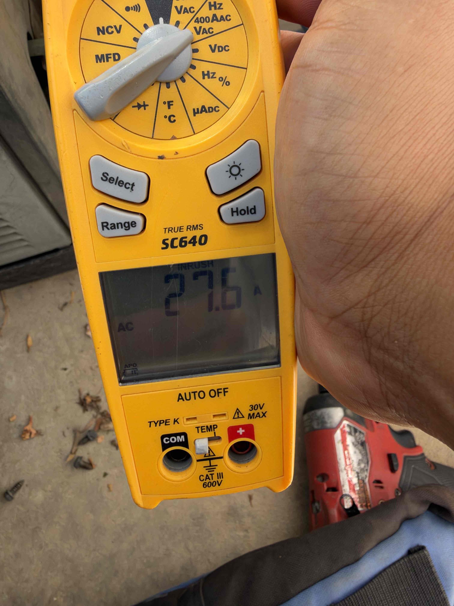 Maintenance on a TRANE 2003 R 22 upflow split system. FAU located in garage 20 x 25 filter located at FAU. Condensation line cleared filter changed. Honeywell thermostat not responsive. Client acknowledges and  remotely controls it with an app. Verified all electrical and safety. Check system sequence of operation. Check amperage draw, checked inducer motor, checked pressure switch, checked igniter and flame sensor, checked temperature split, checked compressor amps, checked fan motor amps, checked capacitor, checked disconnect box. Upon maintenance when called for cooling unit compressor struggle to kick on, capacitor rated 35 tested 10 capacitor is bad. Capacitor was replaced a year ago. Notified client of findings. System is roughly 23 years old containing R 22 Freon, notified client about the systems overall efficiency and the current condition of the systems overall performance. Highly recommended client call office and request an estimate from Barry. Recommended client replace we