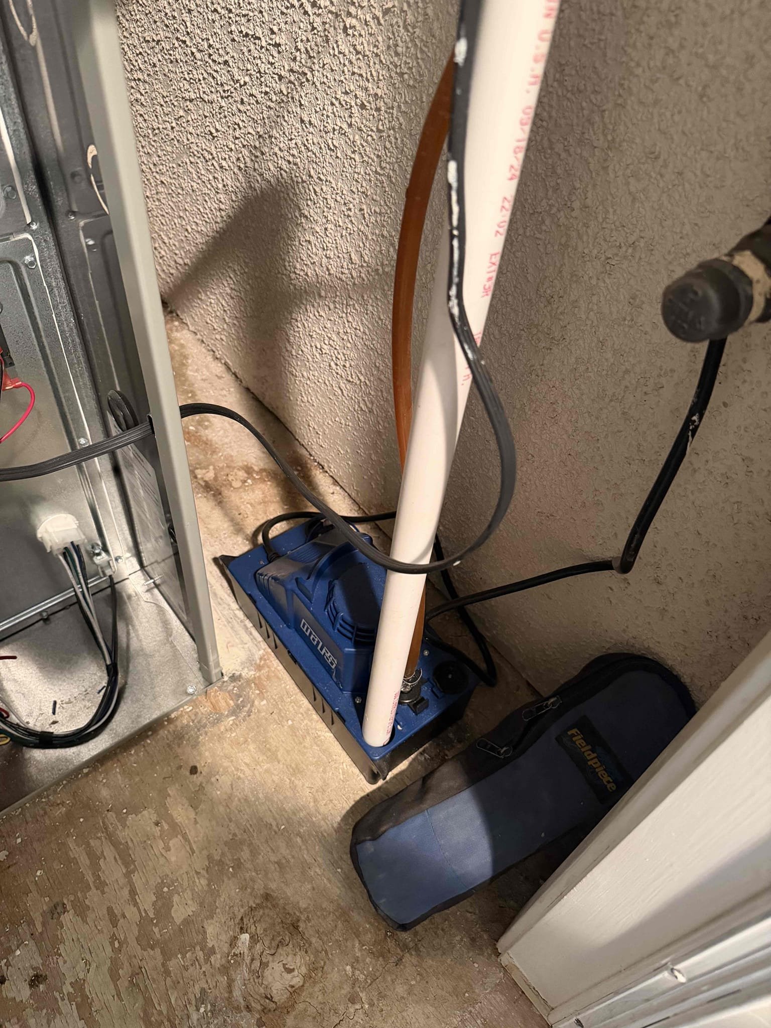 Preformed an outdoor & indoor safety maintenance on a 2022 American standard platinum furnace, Filters located on bottom wall, fau located in garage, attic, changed 2 12x30 filter, flushed condensation line through jones valve, on fau followed sequence of operation, checked for amperage and voltage, checked for blower speed, check for any loose connections, check for temperature rise, check for any error codes or alerts everything within range also cleared dust accumulated inside electrical component. System is working within specification in heating at the time of maintenance.
