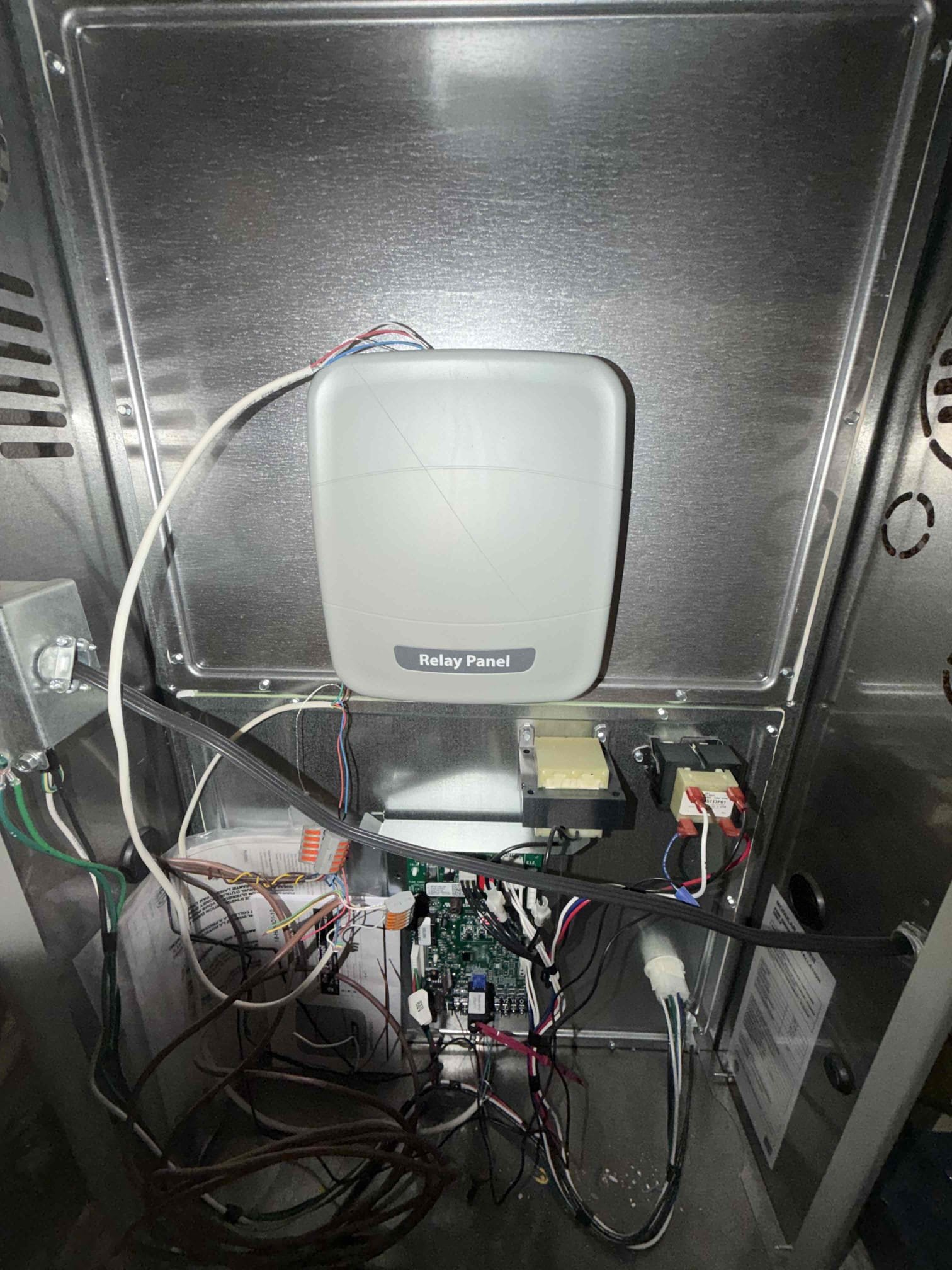 Preformed an outdoor & indoor safety maintenance on a 2022 American standard platinum furnace, Filters located on bottom wall, fau located in garage, attic, changed 2 12x30 filter, flushed condensation line through jones valve, on fau followed sequence of operation, checked for amperage and voltage, checked for blower speed, check for any loose connections, check for temperature rise, check for any error codes or alerts everything within range also cleared dust accumulated inside electrical component. System is working within specification in heating at the time of maintenance.