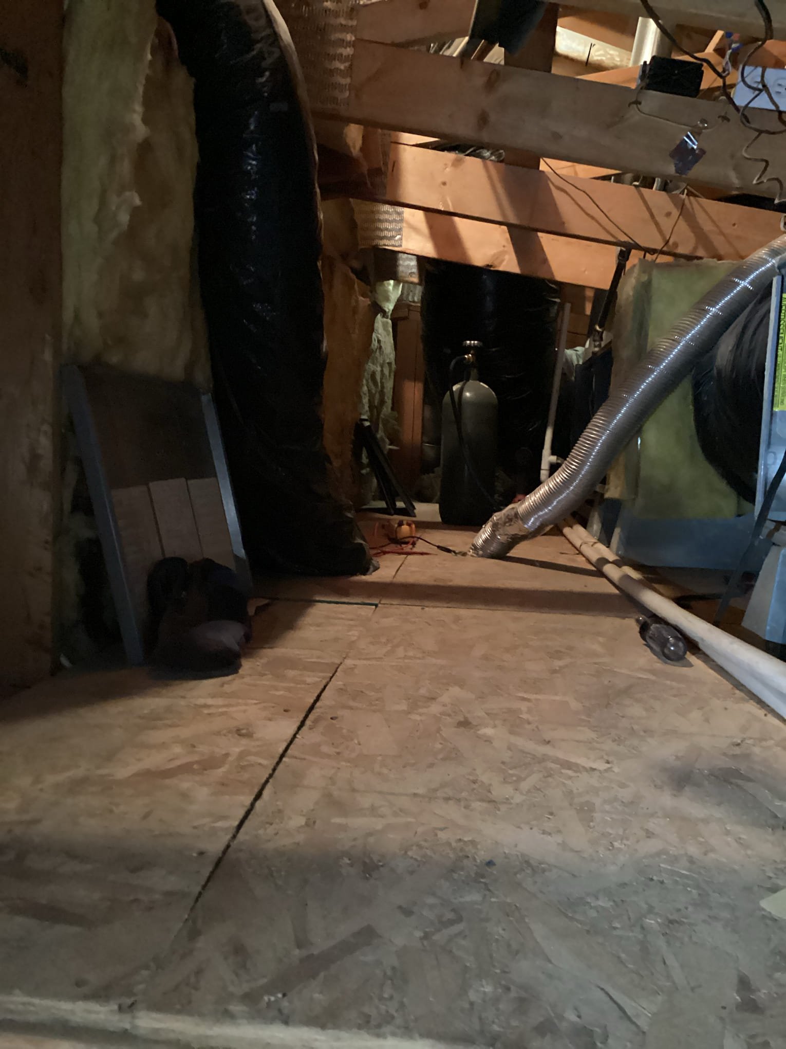 I Performed Maintenance on both the Heating Systems. Also replaced a 20x24 2) 14x30 and 14x14 Filters. Both Heating Systems are 2014 and 2003 3 ton models located in the hallway attic. Both Systems have secondary drain pans, but no water safety switches. Advised client of both systems having weak blower motor run capacitors. I then advised client of deteriorating duct work and advised on future replacement of ductwork. Recommended replacement of the original 2003 model unit due to age. Client to advise. Both Heating Systems checked out operational at the time of the service. Scheduled next maintenance visit online. 