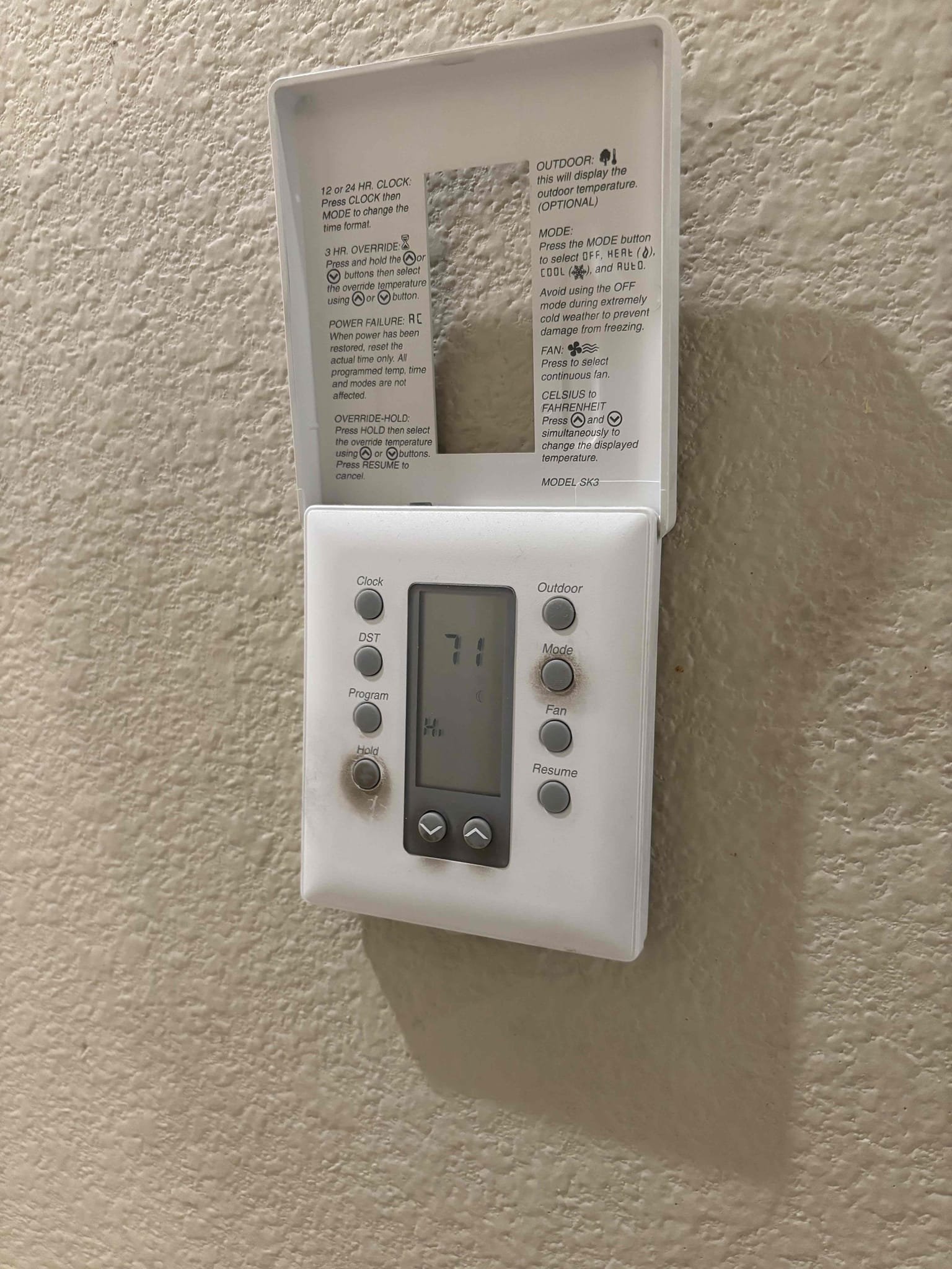 Performed a cooling maintenance on two split system units. Check sequence of operations by checking out all electrical and refrigeration levels upon checking out. Electrical components found both breaker box broken had to turn power off from main breaker box called up homeowner and inform homeowner the great importance of replacing both breaker boxes to prevent breakdown and could lead to a bigger problem in the future. Also found for Lennox system run capacitor rated for 80 was getting 60 when informing homeowner about parts needing to be replaced client will hold off on any recommendations at this time. Will send estimate via email at this time. Both systems are cooling down the house reaching temperatures of 75° and lower inside House finish maintenance by changing out filter filters, cleaning out condensation lines from outdoor drain pipes as well as my washing down both outdoor units. 