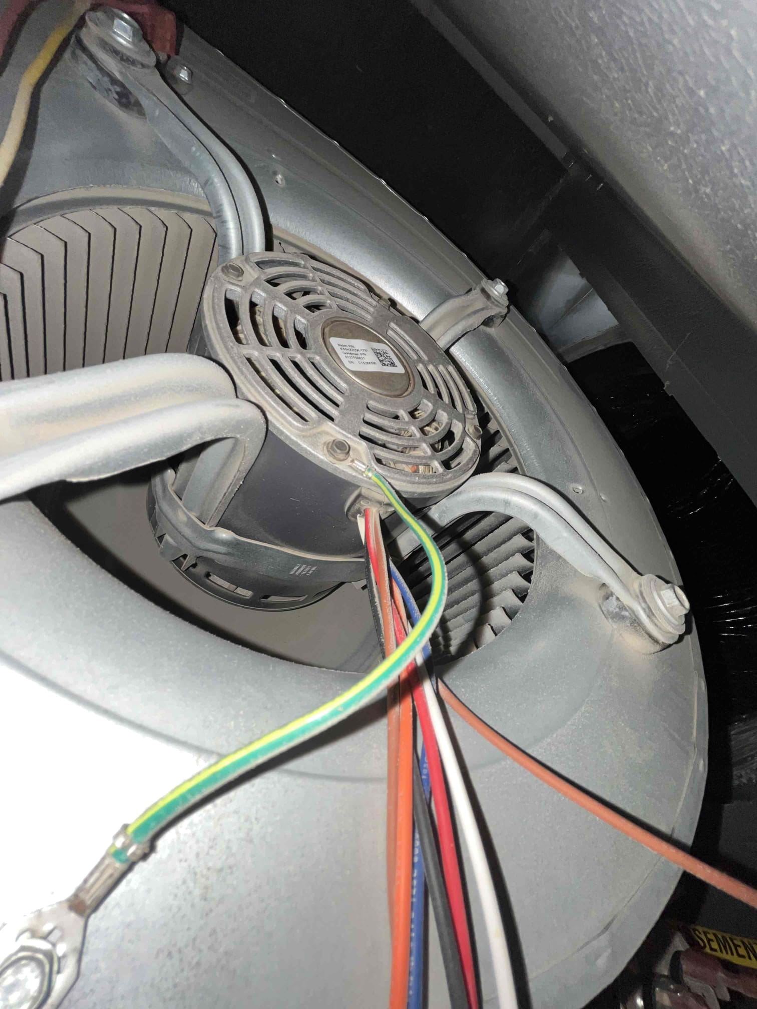 ❄️🔥💨
Semi annual HVAC fall service
Replaced 20 x 30 filter/ceiling mounted. Cycle equipment followed system sequence of operation. Thermostat checked out OK went up to the attic, tested heating and cooling., heating safety sensors, gas, pressures, flames, blower wheel, blower motor, amps and voltage

Performed evaporator coil inspection

Cleared condensation line, cleaned out burners, furnace, and mechanical platform
Ducting checked out OK
Went to outdoor equipment, checked cap
✅
System is operating at this time

⚠️⚠️
Informed client evaporator coil has airflow restrictions due to buildup on coil
Also informed client capacitor tested out of range for blower motor. Recommend replacing it before it fails.
Attached is an estimate for recommended repairs