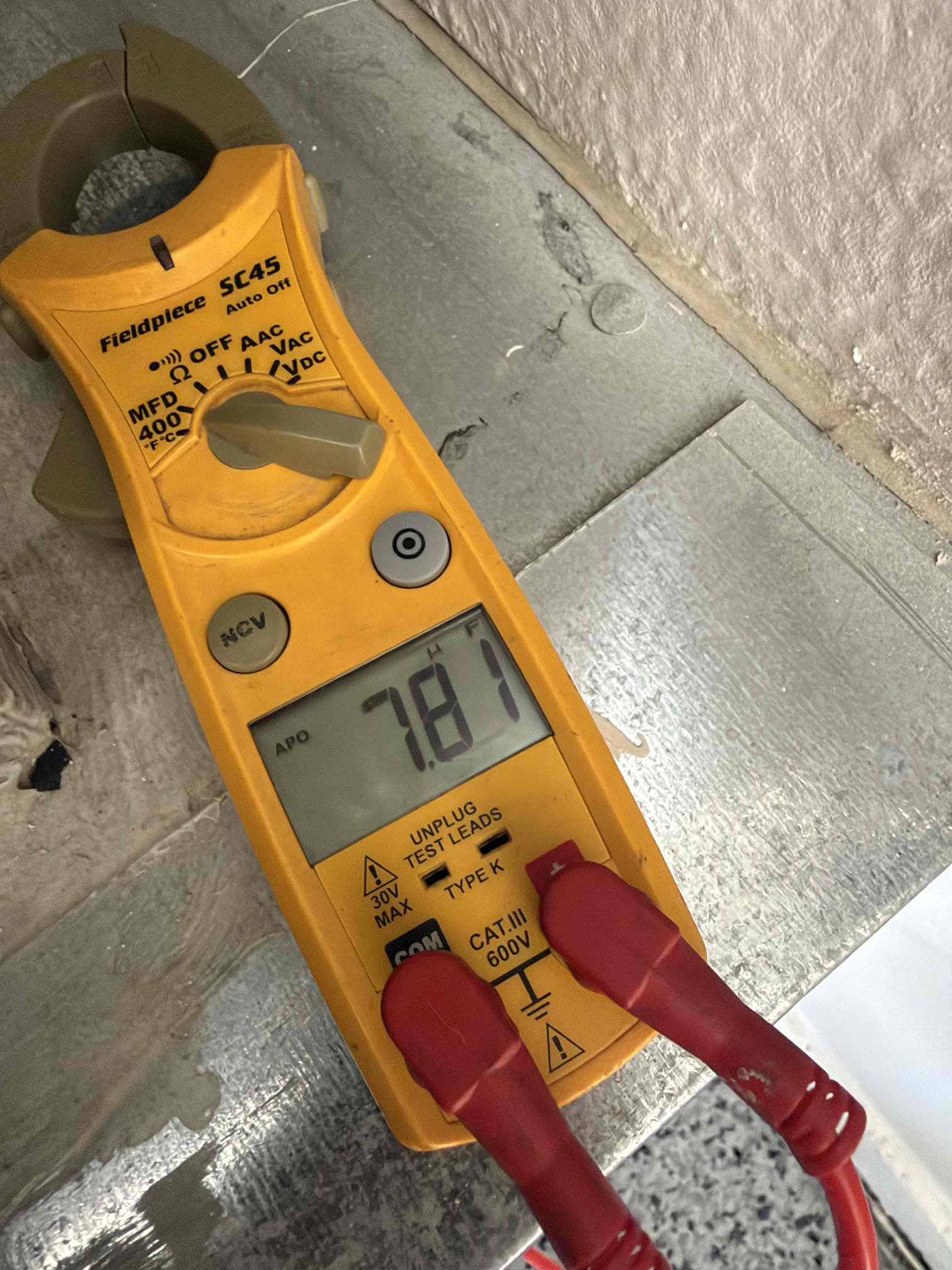 Preformed an indoor and outdoor safety maintenance on 2 York split system split system, Filters located inside fau, fau located in garage, changed 2 16x25 filter, flushed condensation line, on fau followed sequence of operation, checked for amperage and voltage, checked for blower speed, check for any loose connections, check for capacitor recommend replacing capacitor and gave me the okay to replace it, check for temperature rise, everything within range also cleared dust accumulated inside electrical component. System is working within specification in heating/cooling at the time of maintenance.