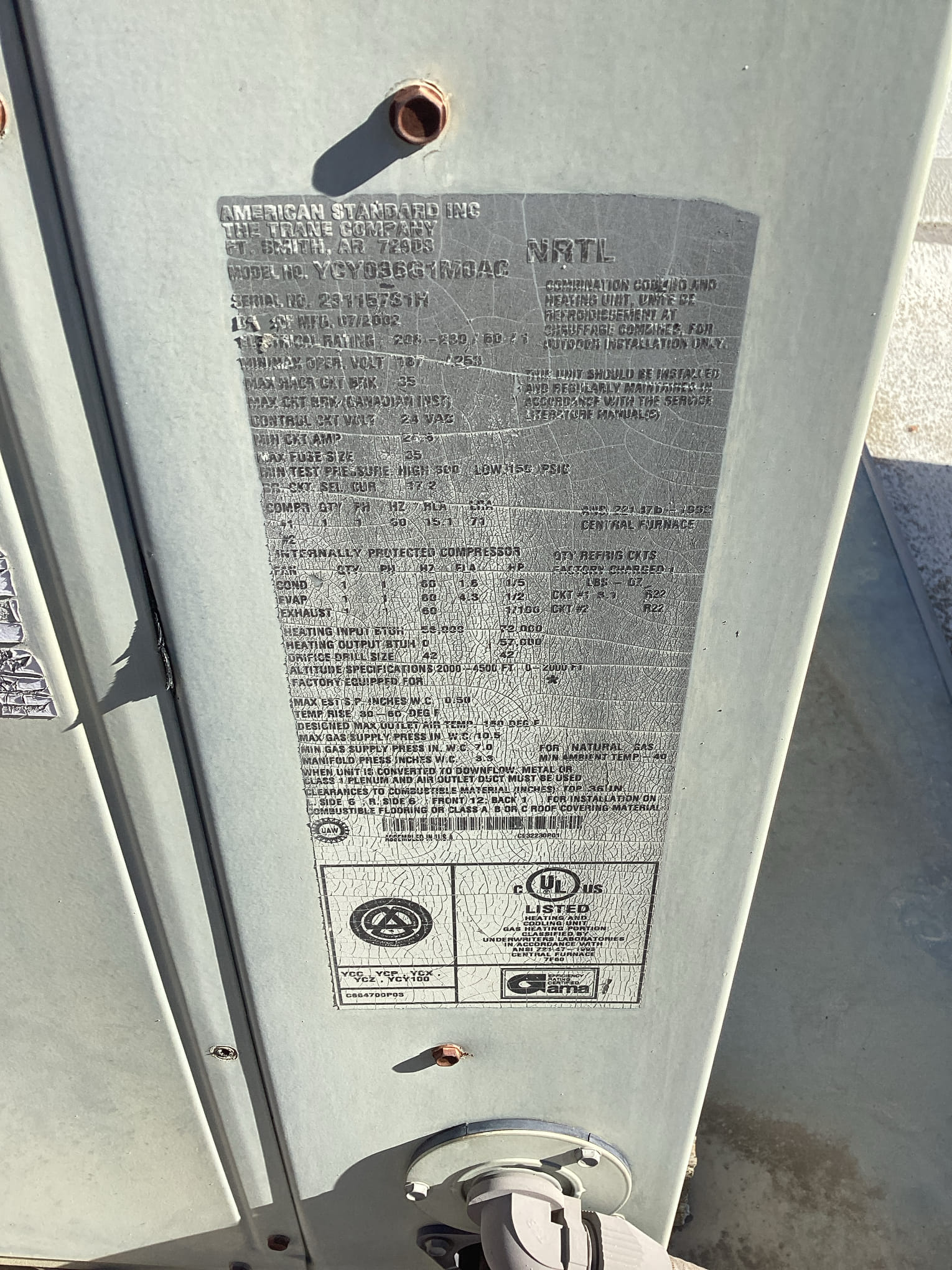 La Quinta, CA - Installed 3 & 5 Ton Bosch 18 SEER Heat Pump Package Unit