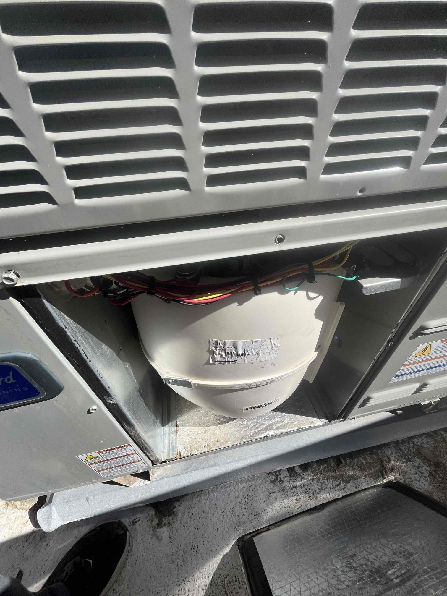 🔥❄️💨
Semi annual HVAC fall service
Replaced filter/ceiling. Cycle equipment followed system, sequence of operation.
Thermostat checked ok. Went up on the roof to pack unit.
Inspected evaporator coil, blower motor, housing, and wheel
Check system for any exposed, loose or shorted wiring
Cleared the condensation line. Check capacitor, fan motor, compressor, amps and voltage. Tested reversing valve functions.
✅
System checked out operational and within limit limits