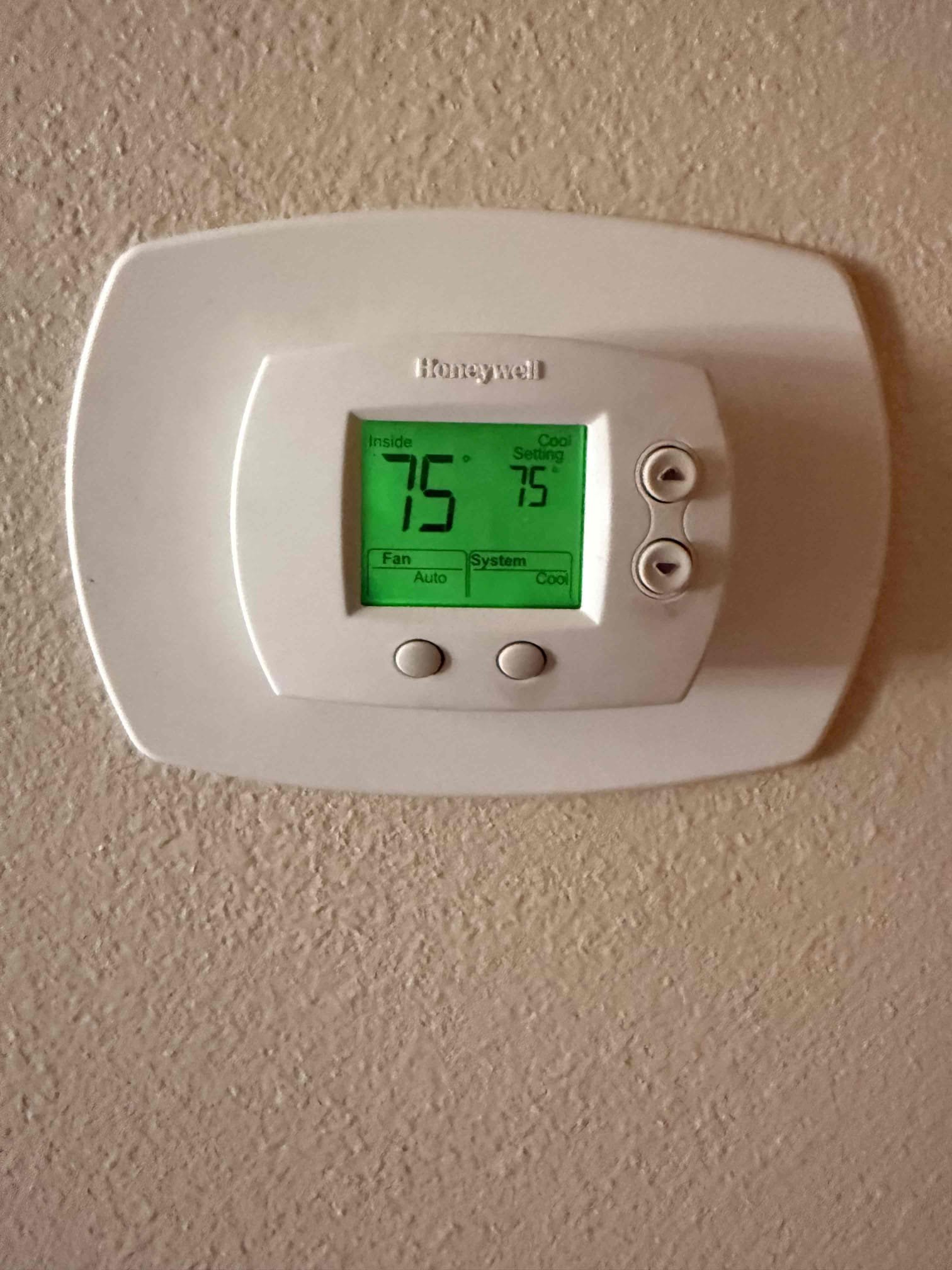 Performed heating maintenance on package unit on roof. Replaced 24x24 hallway ceiling filter. Honeywell 5000 thermostat is working properly. Cleared condensation drain on roof, terminates into rooftop drain, removed leaves. Inspected evaporator coil. Checked blower motor capacitor and checked motor amps. Cycled in heating. Heating sequence of operations was performed properly. Checked inducer motor amps. Gas pressures good, flame sensor checked out. 40° heat rise. Zero carbon monoxide detected. System is heating safely and properly at time of maintenance. Gave Starbucks gift card.