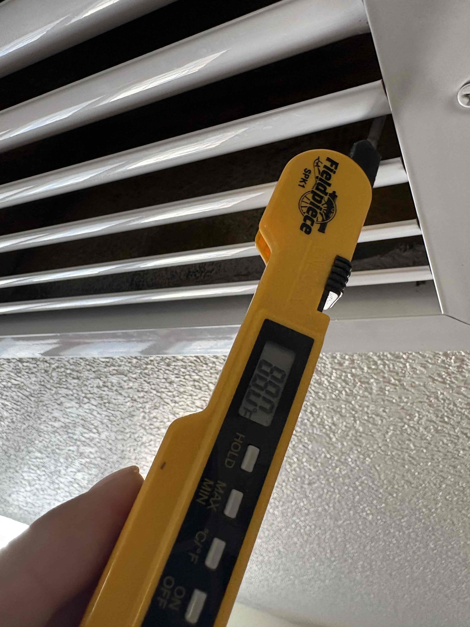 Today’s safety check maintenance consisted of one Bosch package unit on the back of the home. My first began with replacing the 20 x 25 filter. Thermostat properly called for cooling and heating. Amps checked out I checked pressures on the unit and the blower fan is also testing out in the correct range. Condensation line is draining properly with no obstructions to the line. I then thoroughly wash the coils down to remove dirt and debris. Overall system is operating to manufacture specs at this time of service
Client also received their Starbucks gift card for the month of October