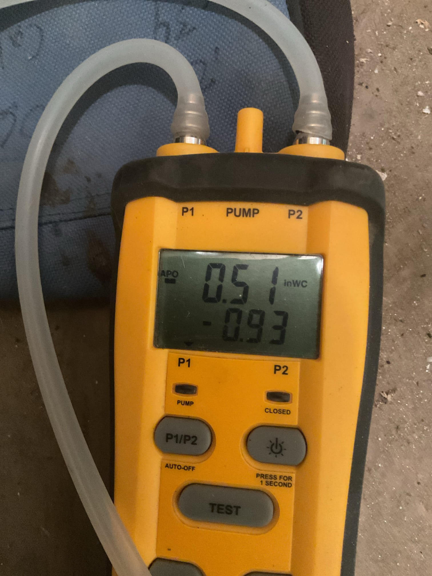 Palm Springs, CA - Indoor unit safety inspection and maintenance. Equipment executed the sequence of operation in heating with no carbon monoxide detected in the home. Cleared condensate and replaced air filter. Checked static pressure, blower motor amp draw and temperature heat rise. Client renewed club membership – paid via CC. Starbucks. 