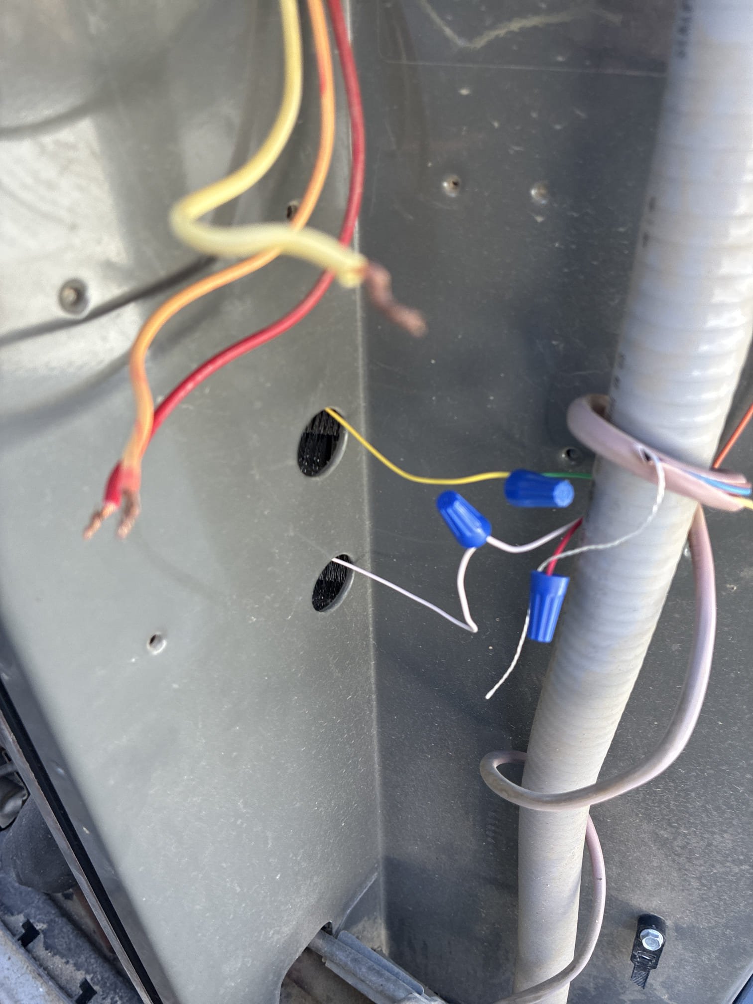 Upon arrival previous tech had low voltage issues and thinking it’s a bad defrost board. Found blown fuse. Previous tech had bypassed board and powered straight to reversing valve and contactor. Fan motor and pin connector still going through board. Removed pin connector and jumped common wires together so common is now grounded. Jumped fan motor low voltage to contactor and removed pin connector from board. Nothing is now going on the defrost board. Cycled system and system is cooling. Put water safety switch and all wires back on at air handler so tech will only need to change wires at the condenser when he changes the board. Advised client part eta and office will call and schedule when board comes in.