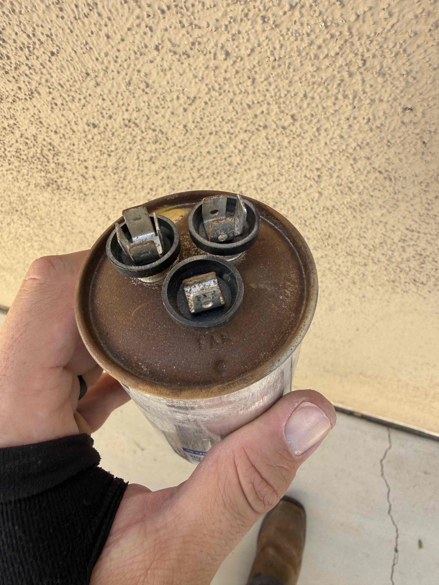 I Installed New Dual Run Capacitor and Start Kit for American Standard 3 ton Bedroom Unit (S#R22F) and thenInstall New Furnace Blower Run Capacitor for Living Room System (S#10156).  I then tested both the systems and both systems are operational. 