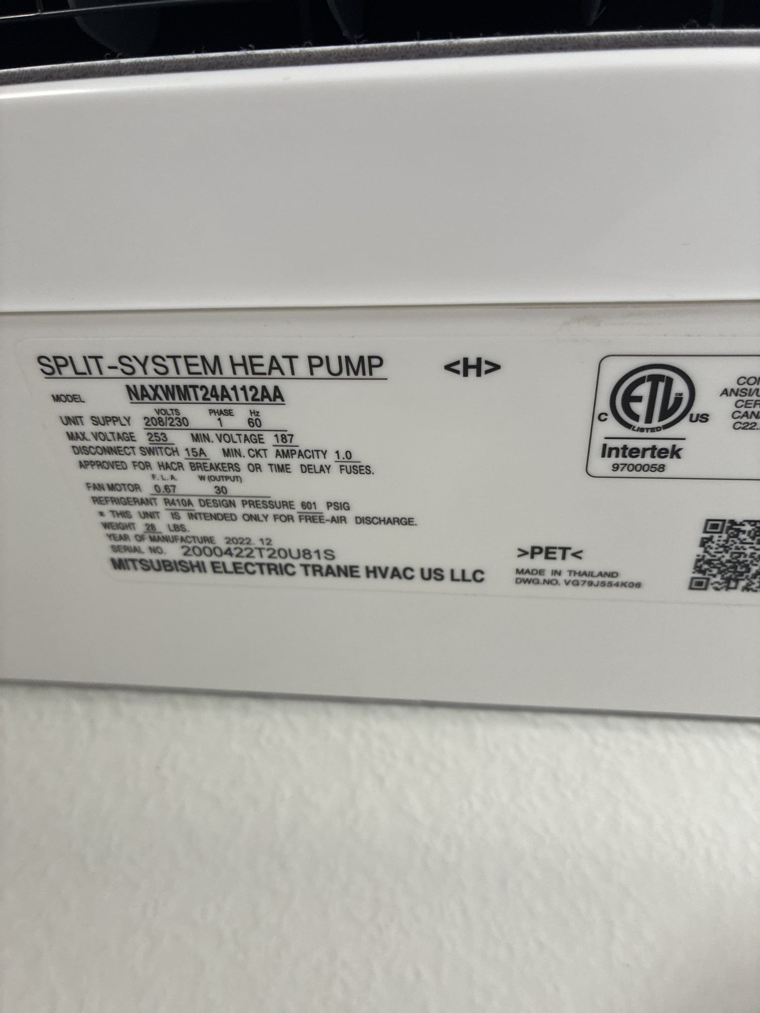 Upon arrival client stated mini split in casita and garage not cooling. Found garage mini split is undersized at one ton. Found outdoor unit not running. Found system completely flat on refrigerant. Advised on repair vs replacement. Sent over estimates. Found casita system two ton and is cooling but slightly low on refrigerant. System only getting 75 degrees coming out. Added one pound of refrigerant. System not cooling properly getting 50 degrees coming out. Signed up on yearly agreement. Advised will monitor refrigerant in casita. 