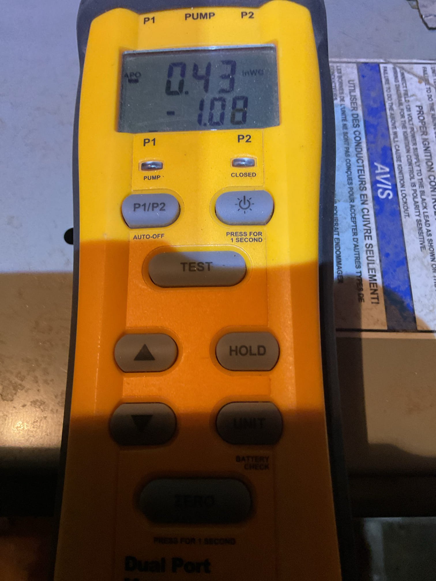 Indio, CA - Indoor unit safety inspection and maintenance. Install Jones valve, clearing primary condensate with brush and CO2 tank. Replaced filters and cleaned mechanical platform with compressed CO2. Equipment executed the sequence of operation in heating with no carbon monoxide detected in the home. Checked temperature heat rise, read blower motor amp draw and measured static pressure. Explained thermostat function to client. System is functioning according to manufacture specific specifications at the time of service. Starbucks. 