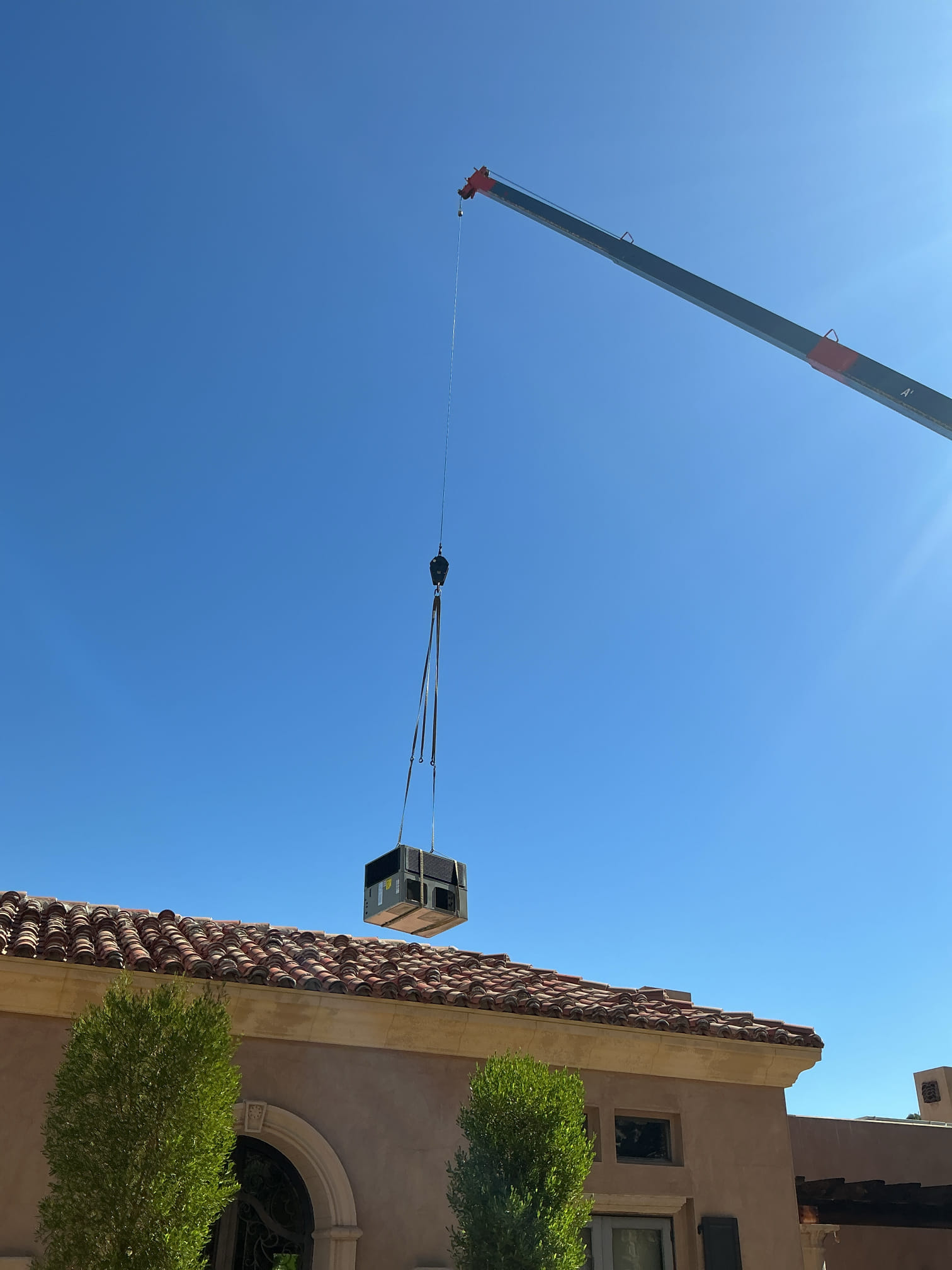 Rancho Mirage, CA - Installed (3) Gold 4 ton 15 Heat Pump Package Unit Two Stage Cooling