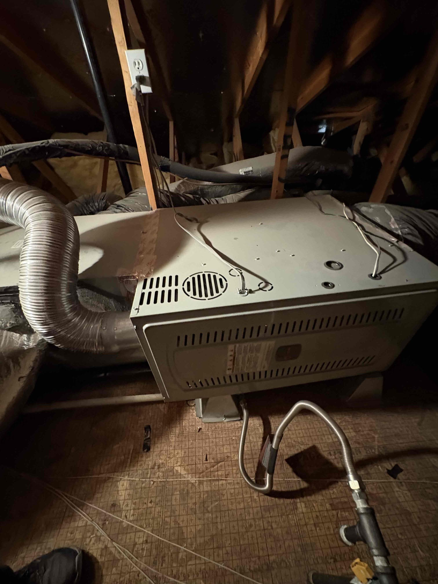 Today’s safety maintenance consisted of one Lennox unit located in the attic access. I first began with replacing the 20 x 30 filter to ensure that proper airflow is able to circulate back to the system. And then ensure that the condensation line has been cleared and properly draining as the exit point. The heating flame rectified and the system was heating the home correctly. Thermostat is properly operating with no alerts. System is overall operating to the manufacturer specs at this time of today’s safety maintenance. 
Client also received their Starbucks gift card for today’s service