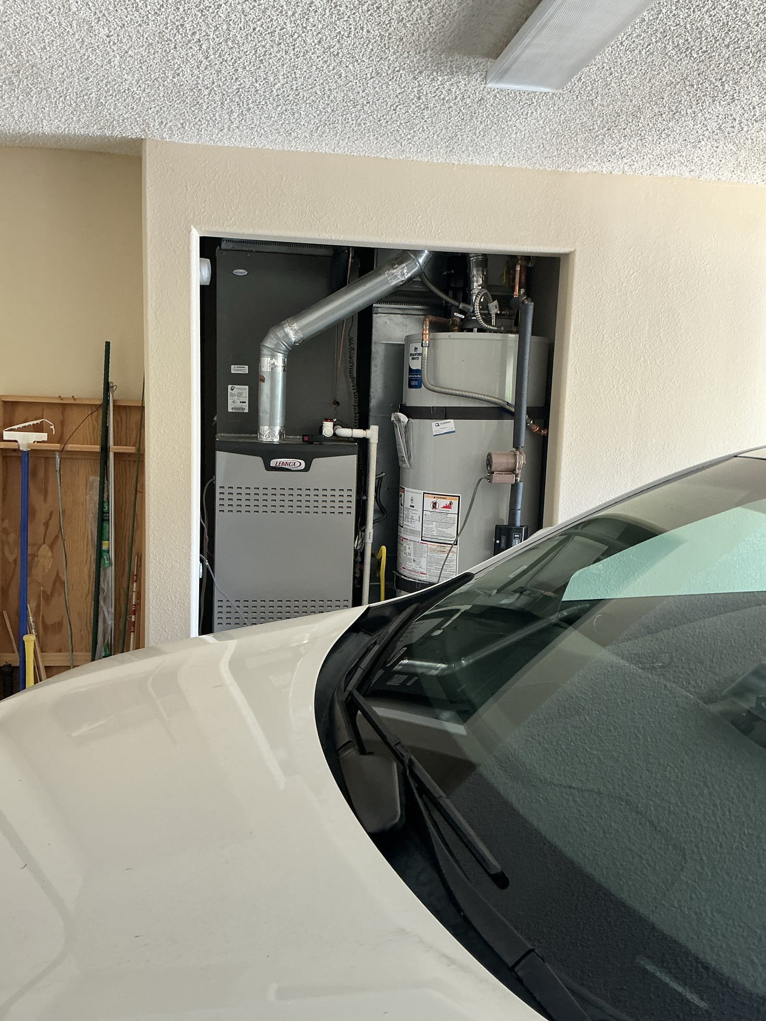 Heat pump options for main part of house.