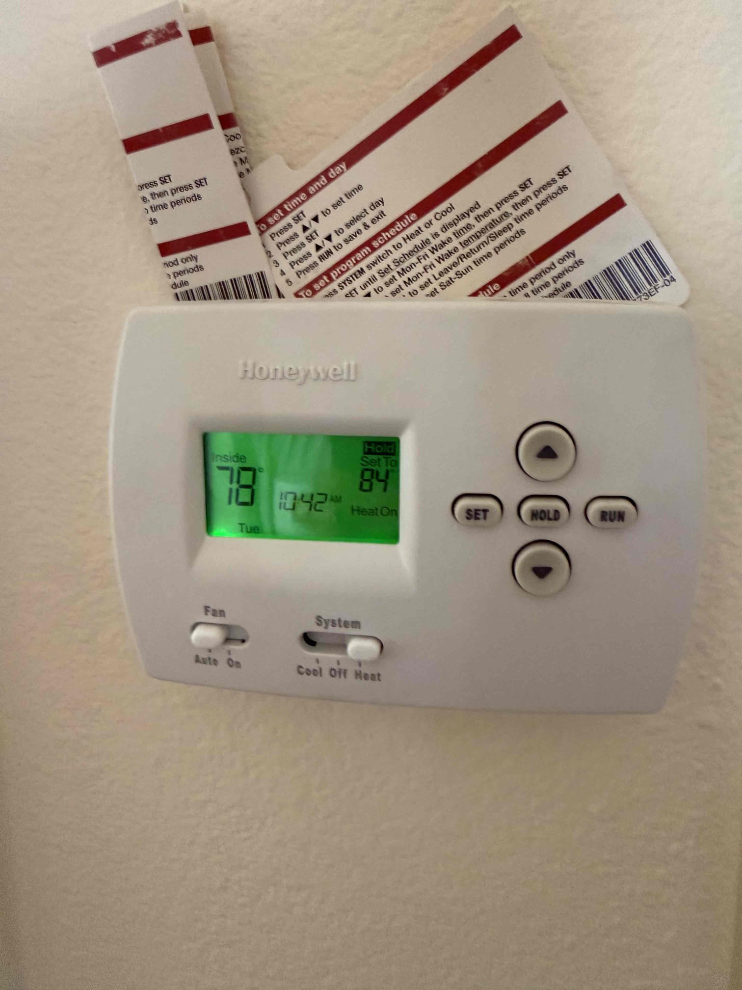 Performed annual heating maintenance on a 2001 York furnace and a 2015 Rheem gas furnace. Both FAUs are located in garage. Rinsed washable filters located in filter rack. Cleared condensation lines from faus. Cleaned out burners furnace. Verified heating sequence of operation is working properly according to manufacturer specifications. Checked and detected zero carbon monoxide. Checked temperature rise. Thermostats checked out operational. Both systems are working properly in heating at this time of service. Gave client Starbucks gift card. 
