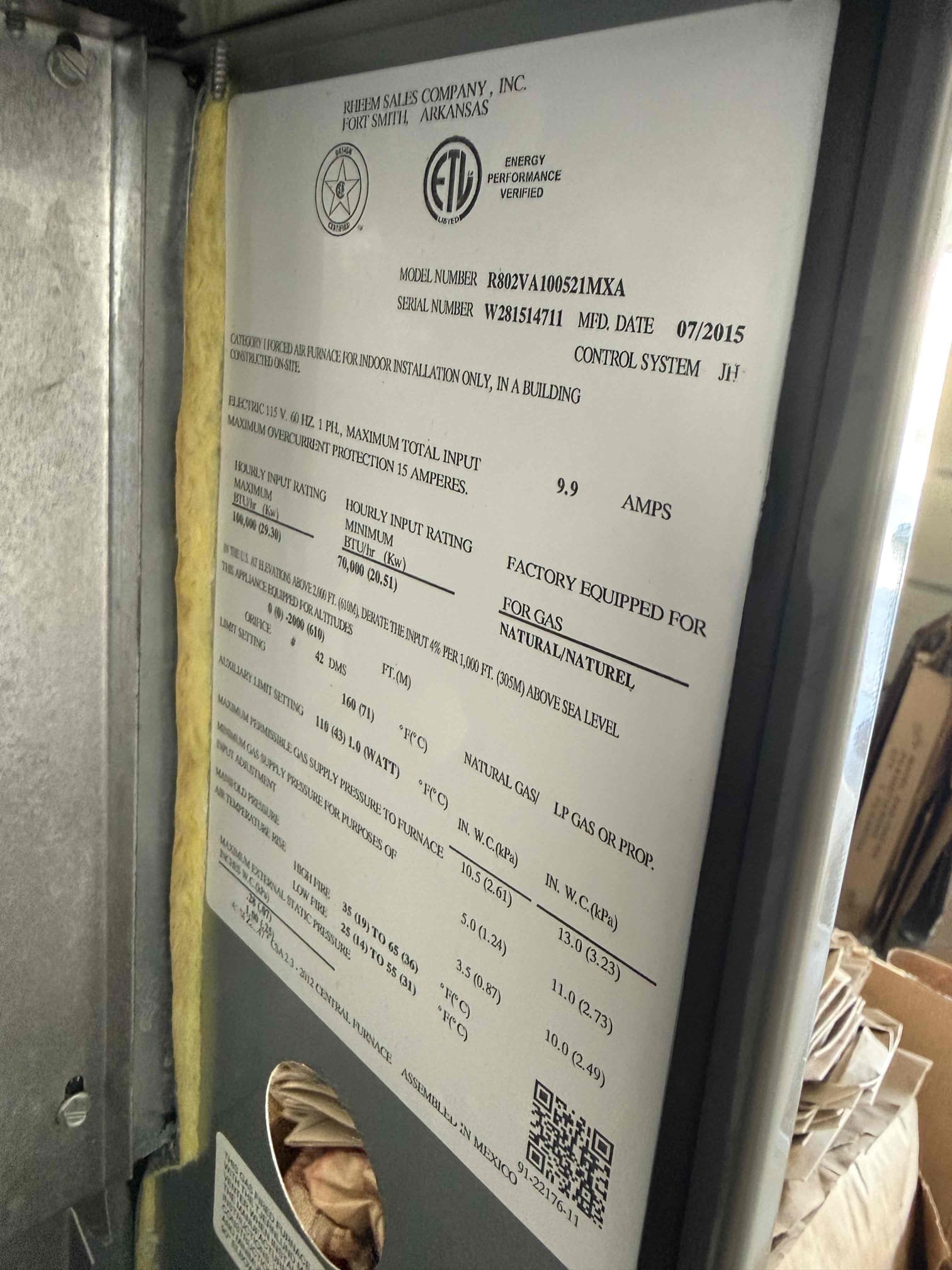 Performed annual heating maintenance on a 2001 York furnace and a 2015 Rheem gas furnace. Both FAUs are located in garage. Rinsed washable filters located in filter rack. Cleared condensation lines from faus. Cleaned out burners furnace. Verified heating sequence of operation is working properly according to manufacturer specifications. Checked and detected zero carbon monoxide. Checked temperature rise. Thermostats checked out operational. Both systems are working properly in heating at this time of service. Gave client Starbucks gift card. 