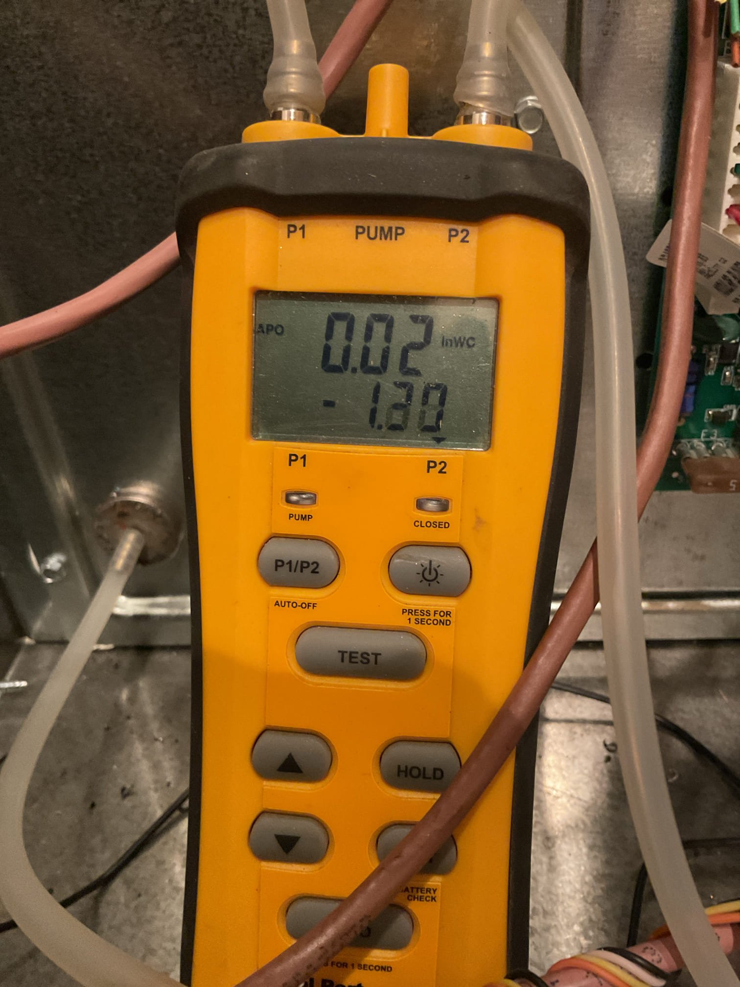 Indoor unit safety inspection and maintenance. System was drawing high static pressure and high blower amp draw when system is at 100%, due to restrictive air filters. Advise client to use fiberglass air filters and adjust return registers, to allow better airflow and decrease power usage. No notifications or error codes were registered on thermostat. Washed outdoor unit. Condensate pump. Starbucks. Refrigerant circuit diagnostic was good. System is functioning according to manufacture specifications at the time of service. 