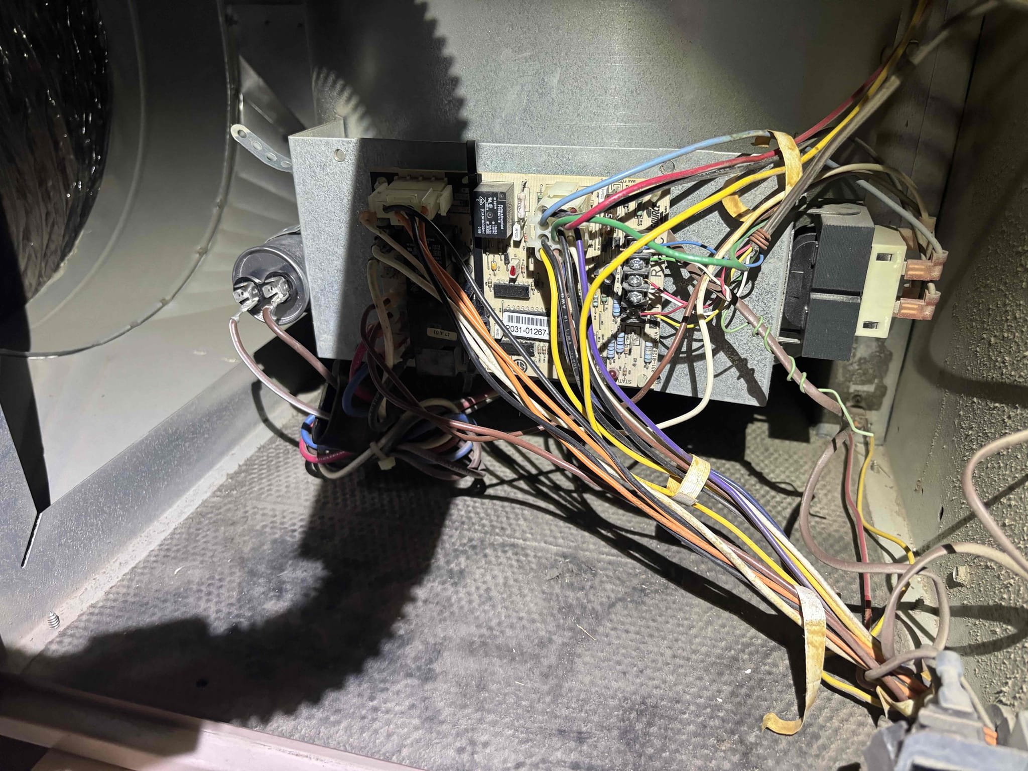 Completed a heating maintenance on the system. I checked the heating sequence of operation, all electrical components, and verified the temperature rise. Everything is operating well within the manufacturer’s specifications. I also cleaned out the condensation line and replaced the system filter. Maintenance was completed by confirming the system switched back into cooling mode properly and is operating correctly. Also recommended a water safety switch sent estimate via email.