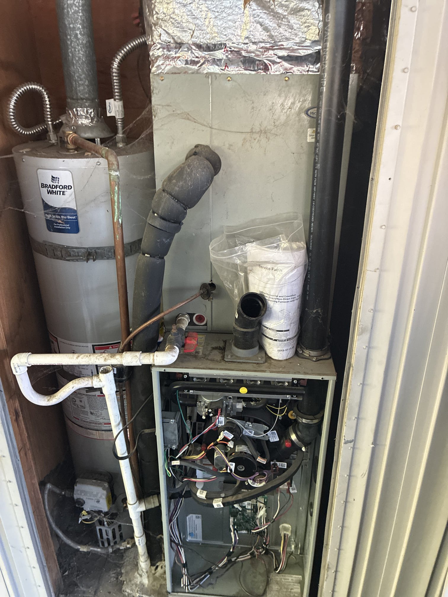 Upon arrival client stated system not cooling. Found blown low voltage fuse. Found direct short in low voltage wire common to outdoor unit. Used extra wire and replaced fuse. System is properly running. Replaced filter as well. Advised if happens again will need to run new wire.