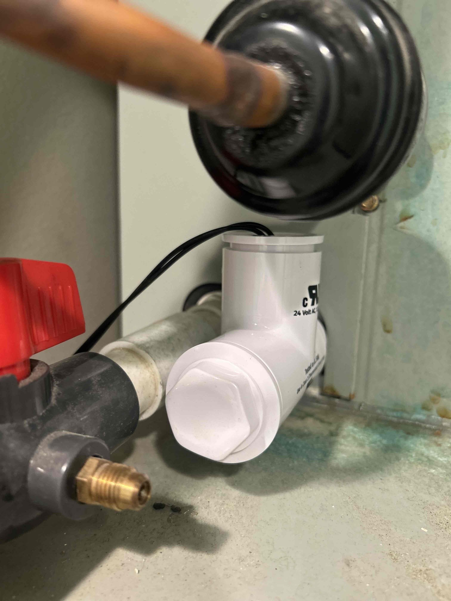 Installed water safety switches in series with low voltage side of transformer. Cycled system working properly. 