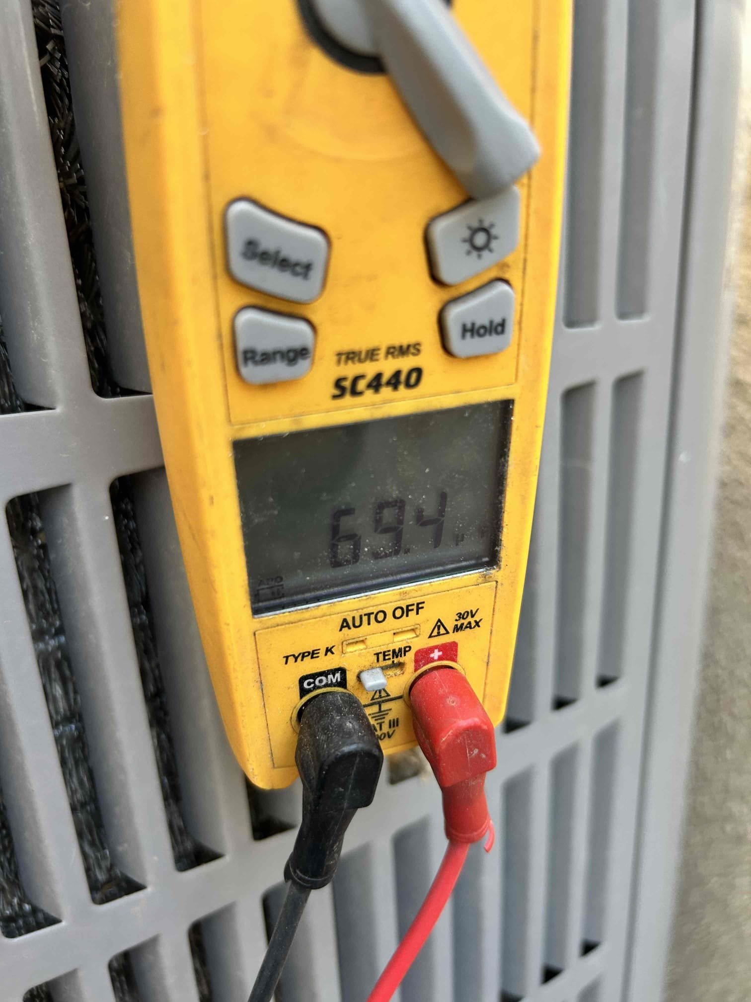 Performed annual maintenance on an American standard 2023 5 ton split system. Replaced the 20” x 30” and 10” x 10” air filters. Client requested cooling service.

Performed full operational check and inspected system components, including compressor operation and startup. System started smoothly and operated properly. Cleared condensation line to ensure drainage .
System is operating properly at this time. Starbies card received .