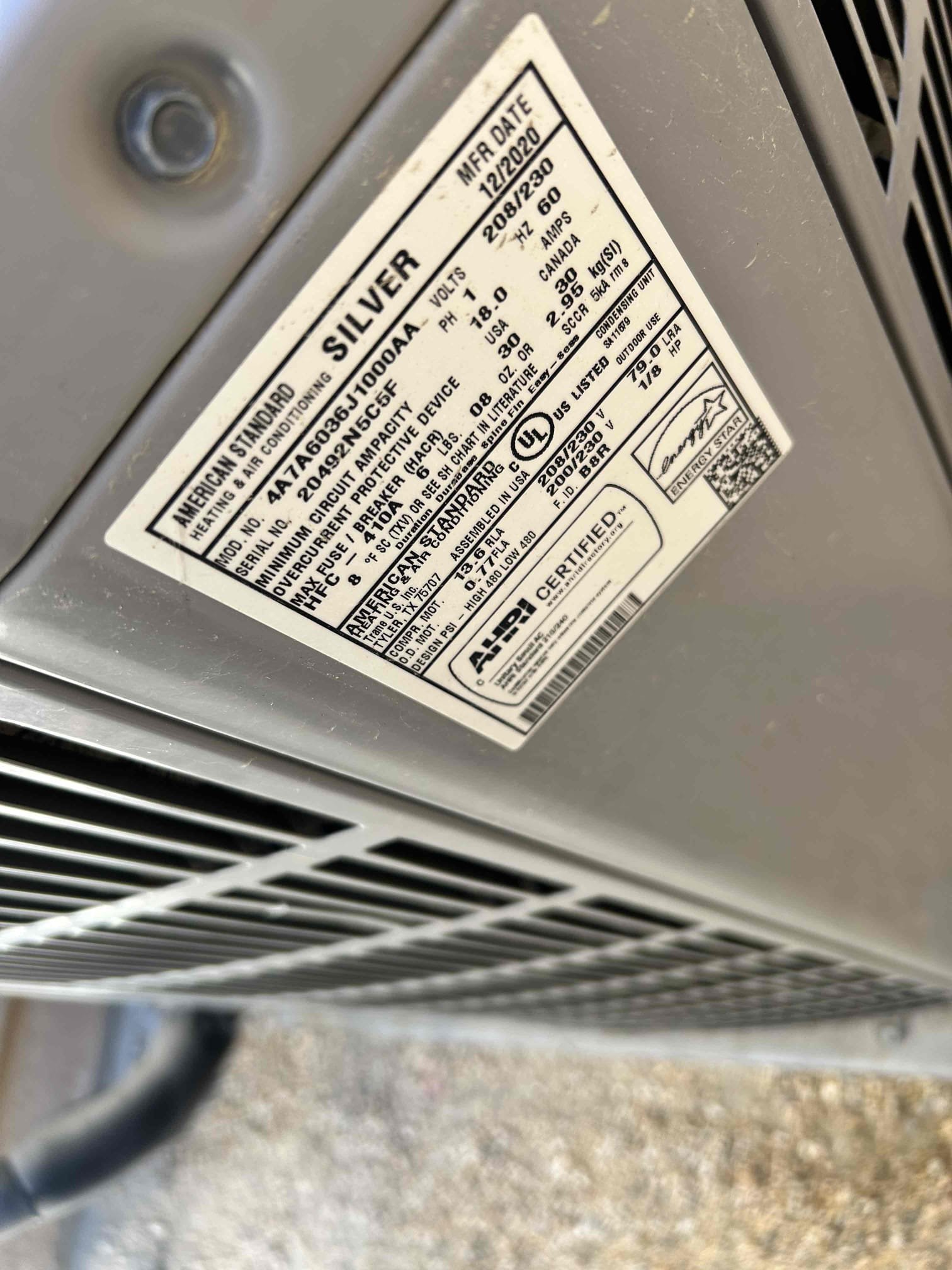 Performed annual preventative maintenance on the 2021 3-ton American Standard split system.
Replaced (1) 18” x 30” air filter and (1) 14” x 14” air filter.
* Performed sequence-of-operation checks on the Lennox furnace.
* Checked furnace pressure switches, gas valve, inducer assembly, and low-voltage/amperage operation.
* Cleared condensate drain lines to ensure proper drainage.
* Inspected and cleaned the blower assembly.
* Checked system cycling and operation.
* Checked compressor amperage and capacitor.
* Inspected outdoor unit operation and refrigerant system components.
* Renewed the Comfort Plan for the client.
System was tested and is operating properly at the time of service.